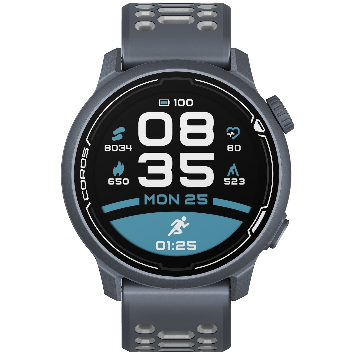 Relógio Monitor Cardíaco Coros Pace 2 Silicone Premium Sport com GPS - Foto 2