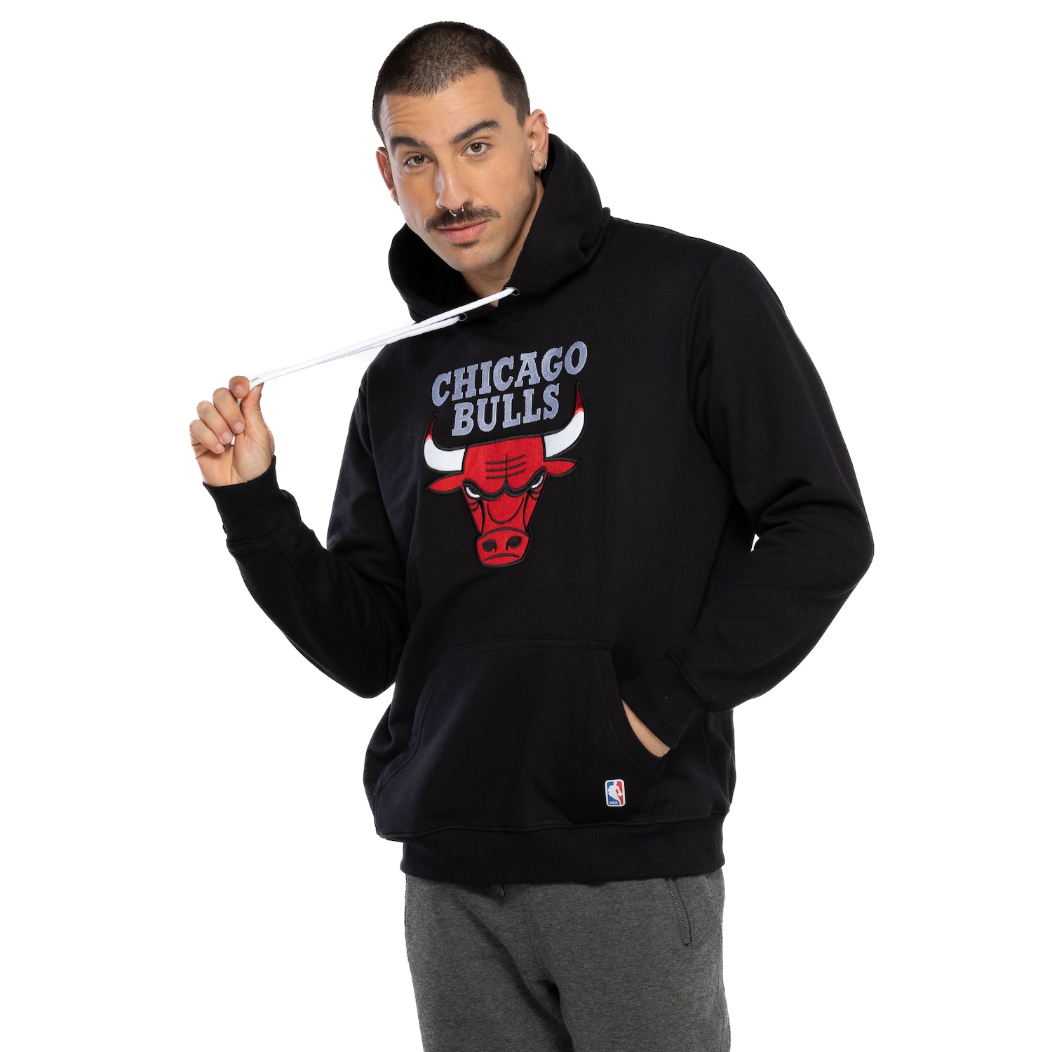 Blusão do Chicago Bulls NBA com Capuz NB564 - Foto 2