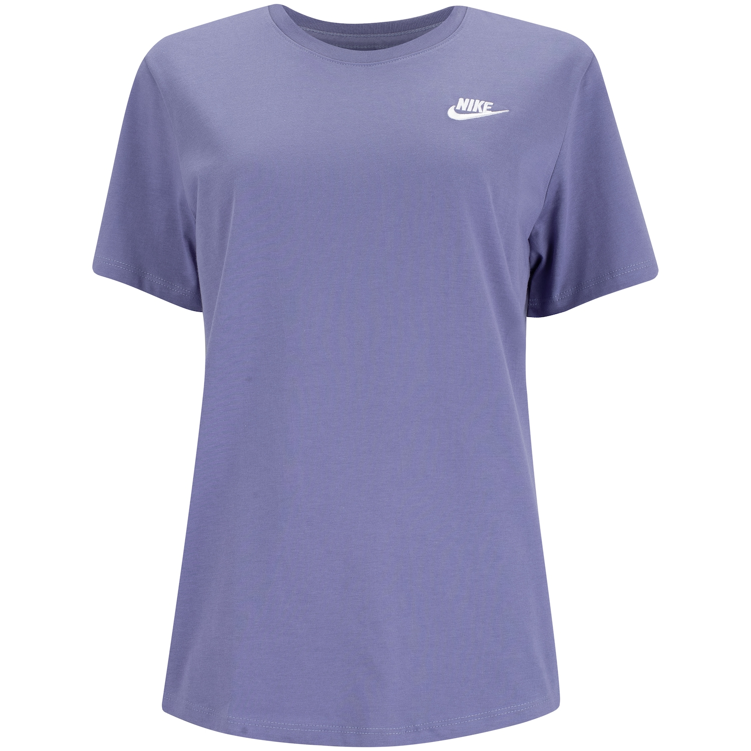 Camiseta Feminina Nike Manga Curta Sportswear Club - Foto 1