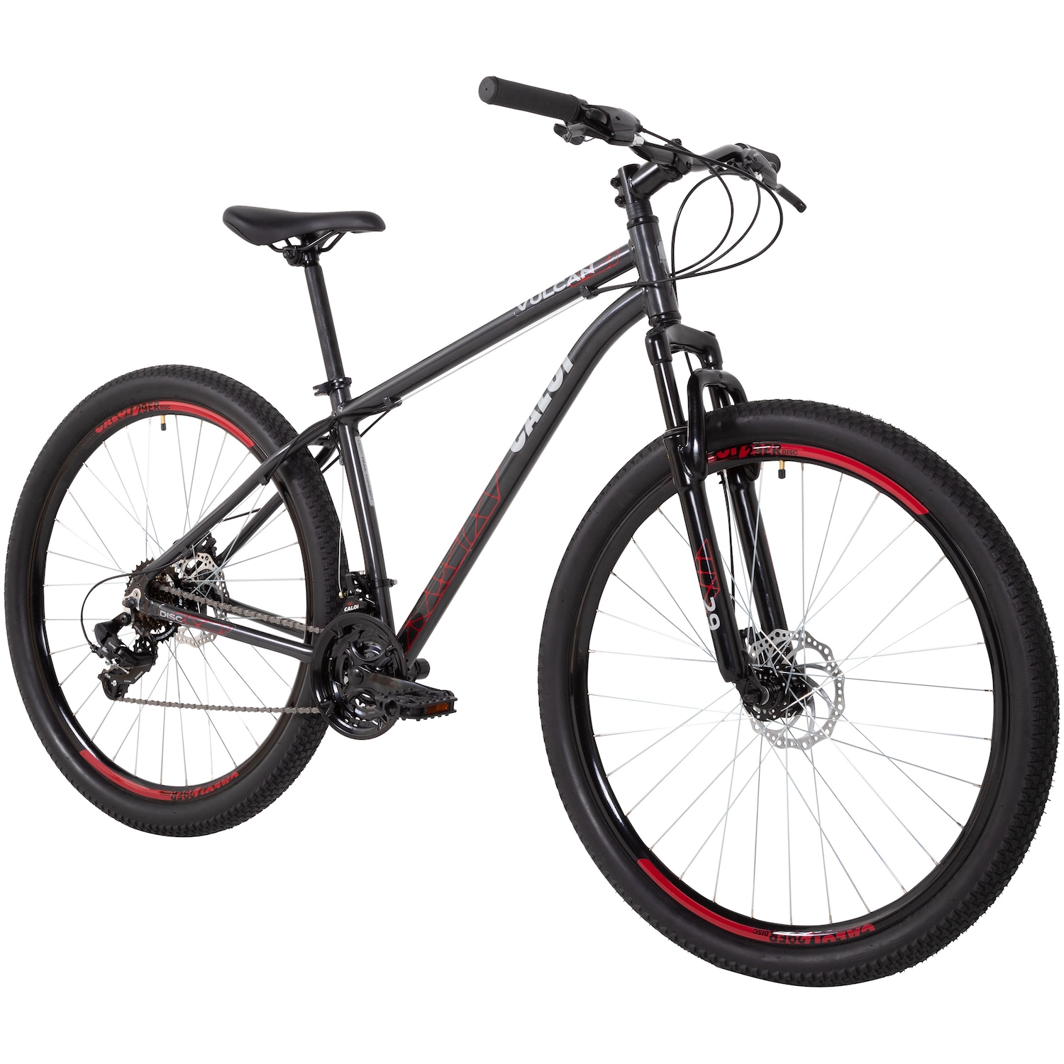 Bicicleta Caloi Vulcan - Aro 29 - Freio a Disco Mecânico - Câmbio Traseiro Shimano - 21 Marchas - Foto 2