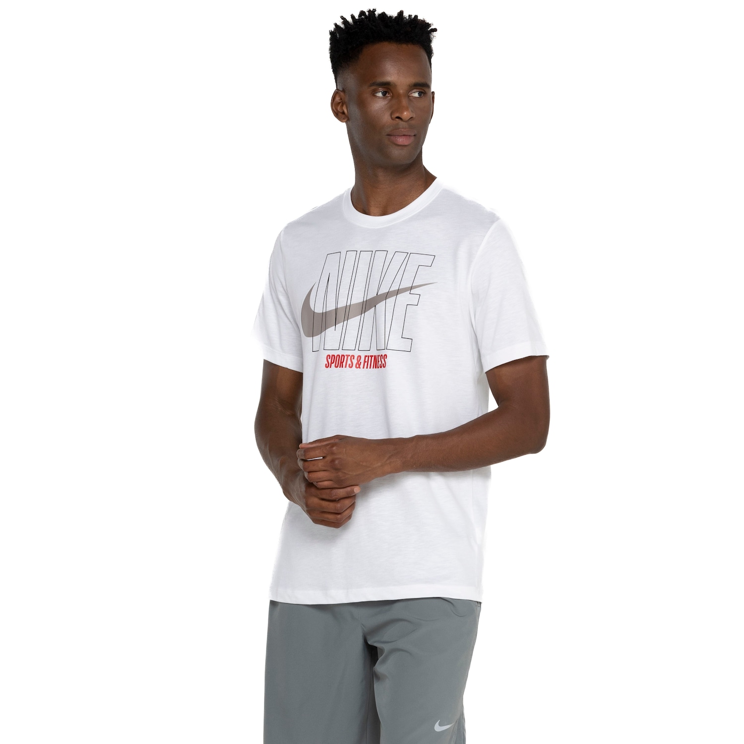 Camiseta Masculina Nike Dri-Fit Manga Curta Slub HB - Foto 2