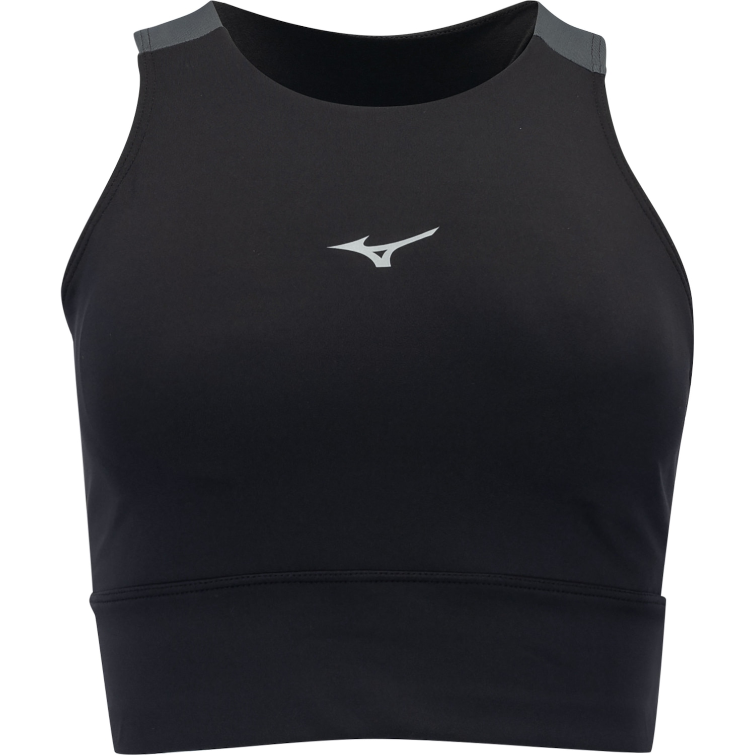 Top Fitness com Bojo Removível Mizuno Média Sustentação Compress Fit - Adulto - Foto 1