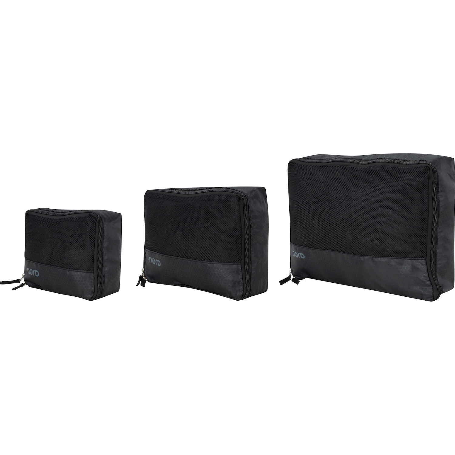 Kit de Necessaire Organizador Nord Mesh - 3 Unidades - Foto 4