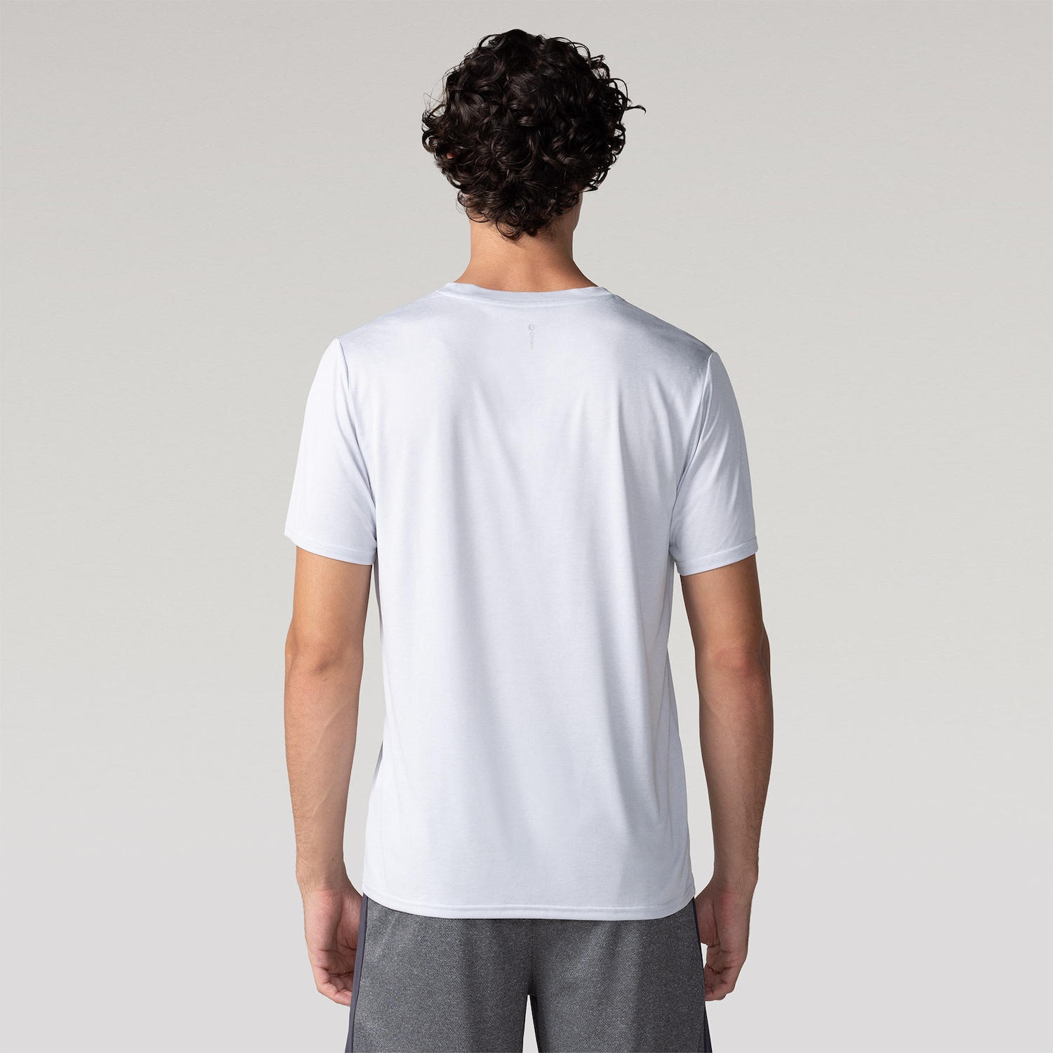 Camiseta Masculina Oxer Manga Curta Malha Mescla Basic - Foto 2