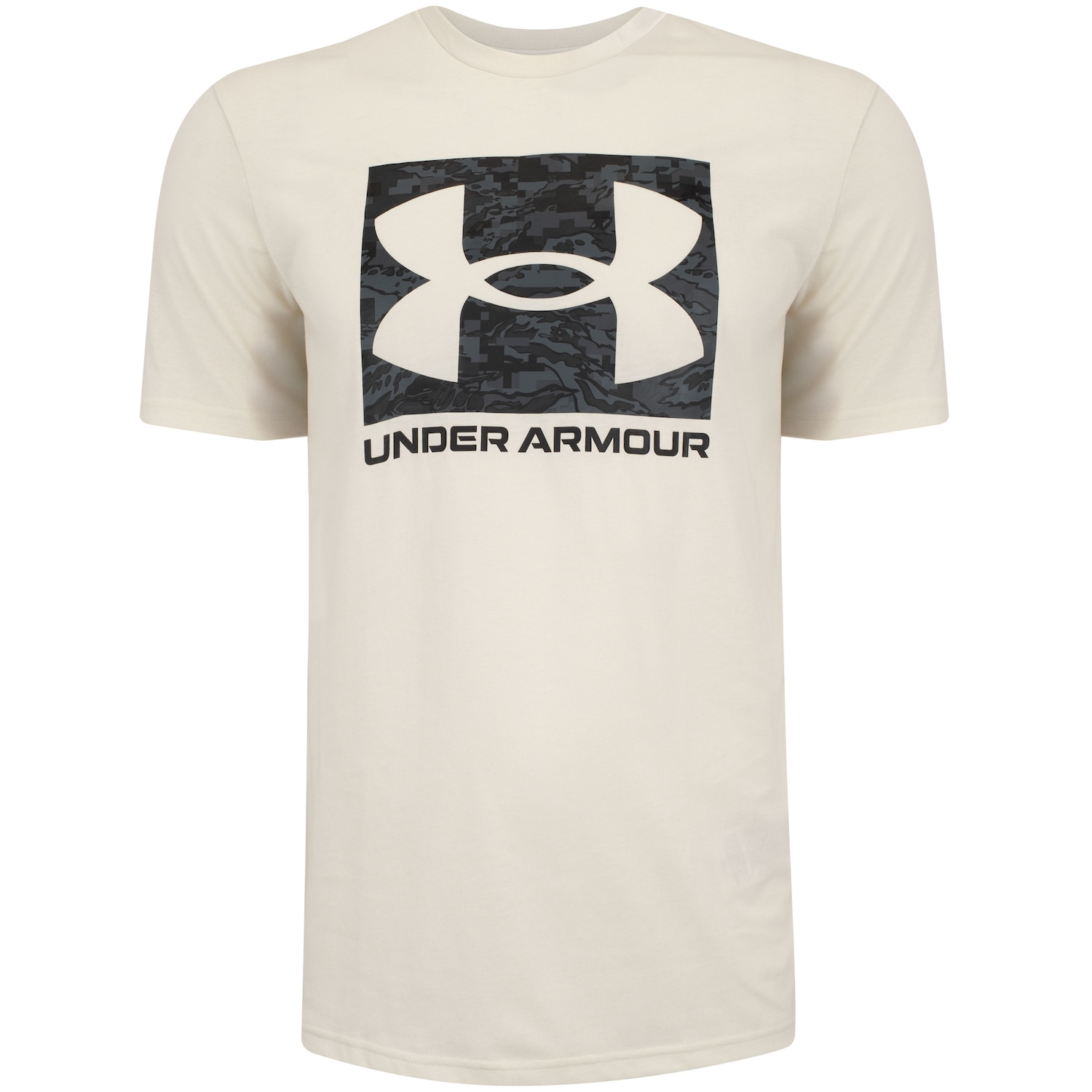 Camiseta Masculina Under Armour Manga Curta Camo Boxed - Foto 1