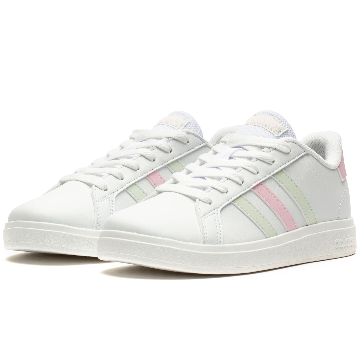 Tênis adidas Grand Court 2.0 - Infantil - Foto 3