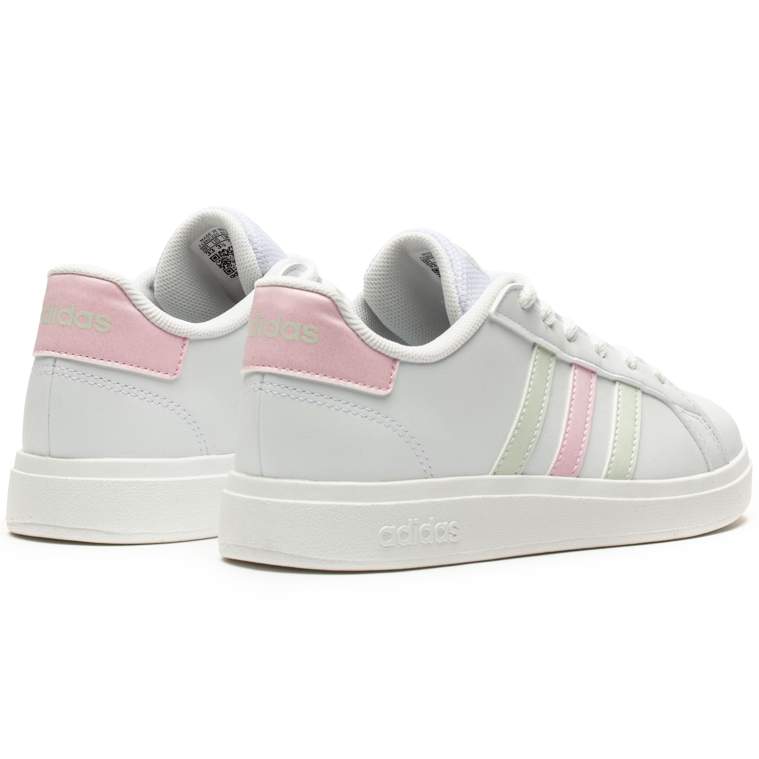 Tênis adidas Grand Court 2.0 - Infantil - Foto 5