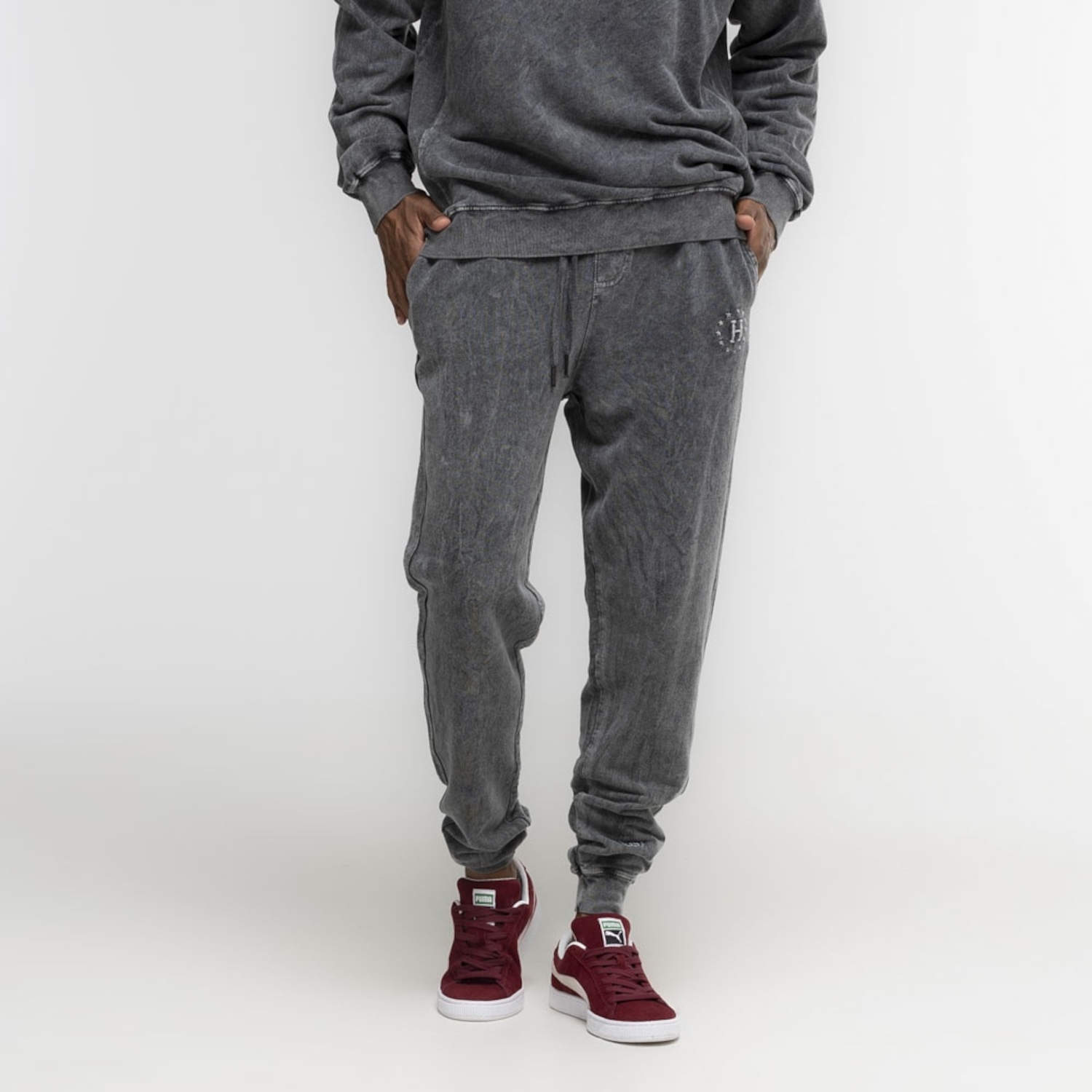 Calça de Moletom Huf Galaxy Faded Fleece Pant - Foto 2