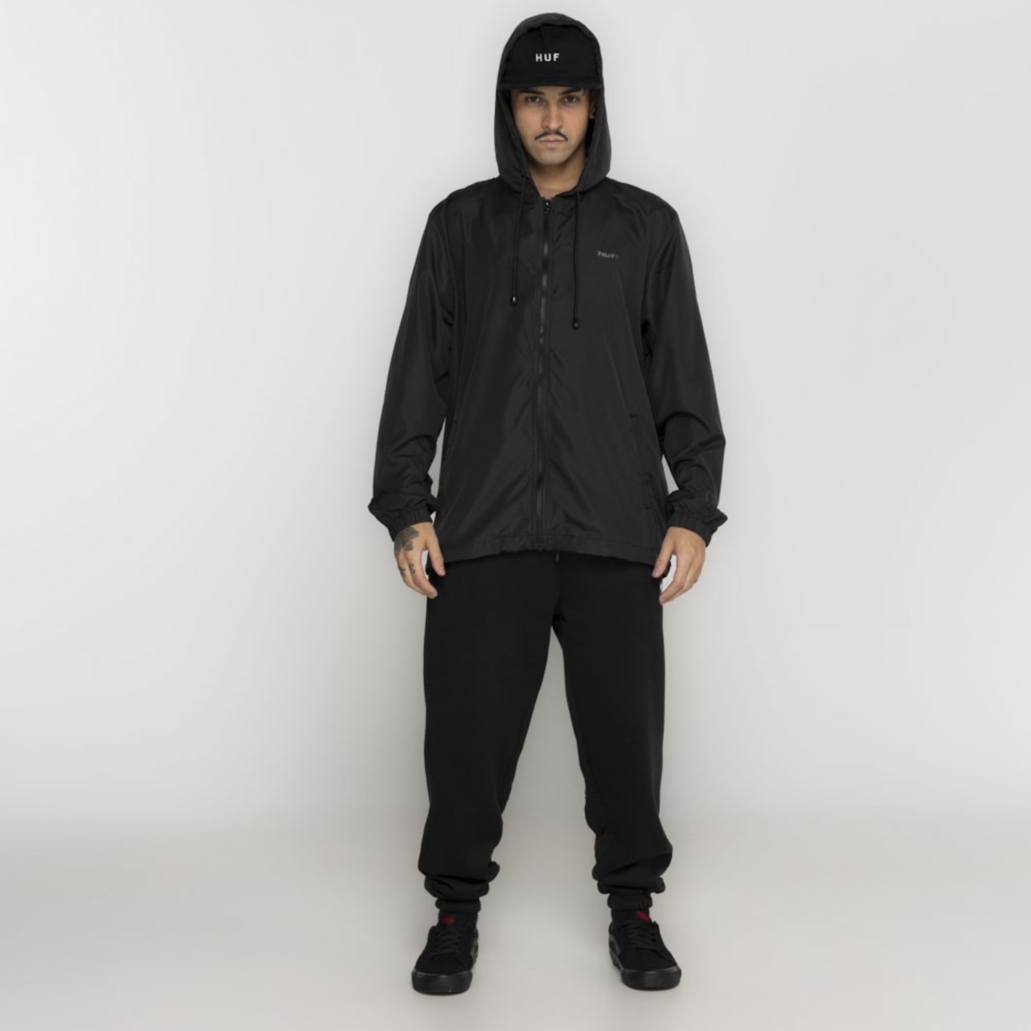 Jaqueta Huf com Capuz Packable Cycling - Foto 1