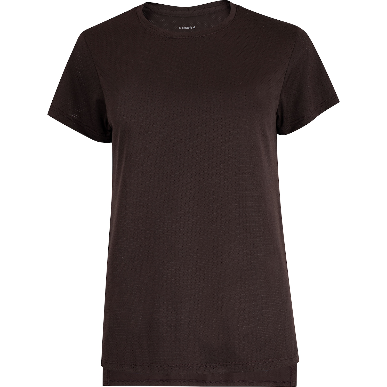 Camiseta Oxer Feminina Alongada Abertura Lateral - Foto 1