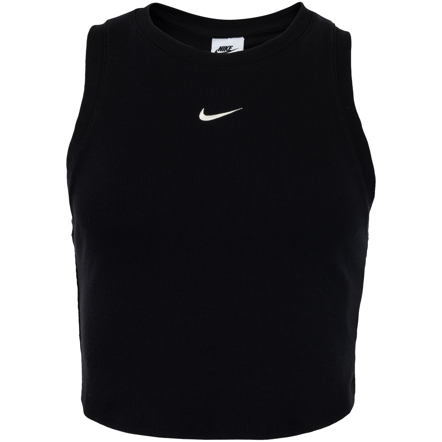 Blusa Cropped Regata Nike Sportswear Essentials - Feminina - Foto 1