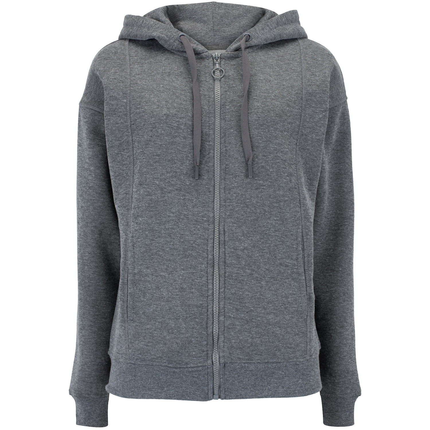 Jaqueta de Moletom Feminina Oxer com Capuz Fleece com Bolso Externo - Foto 1