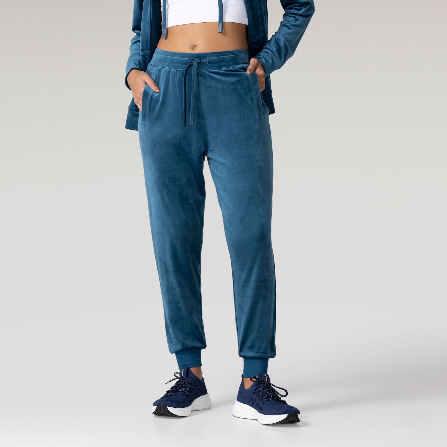 Calça Feminina Oxer Jogger Plush com Bolso - Foto 1