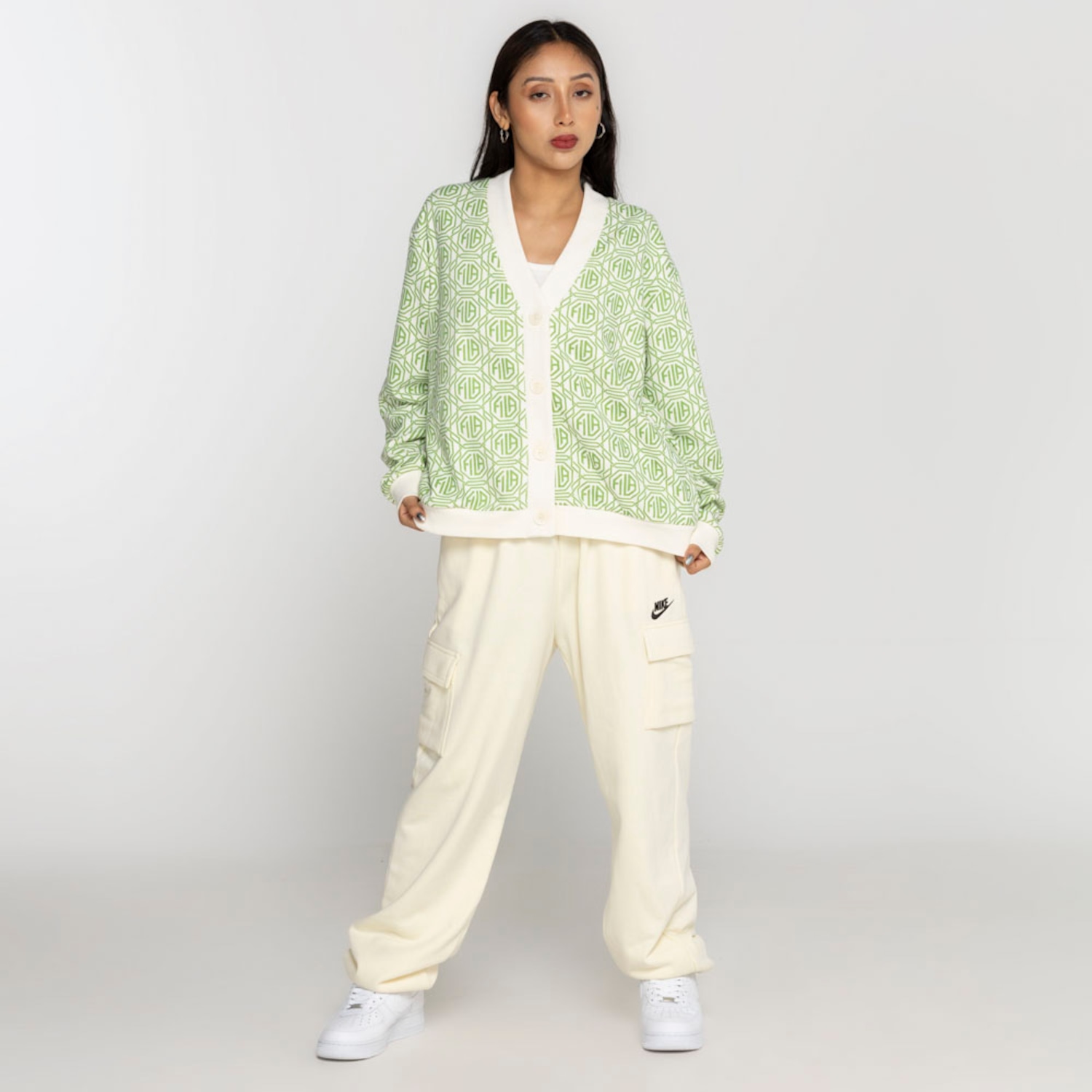 Jaqueta Fila Birch Oversized - Foto 1