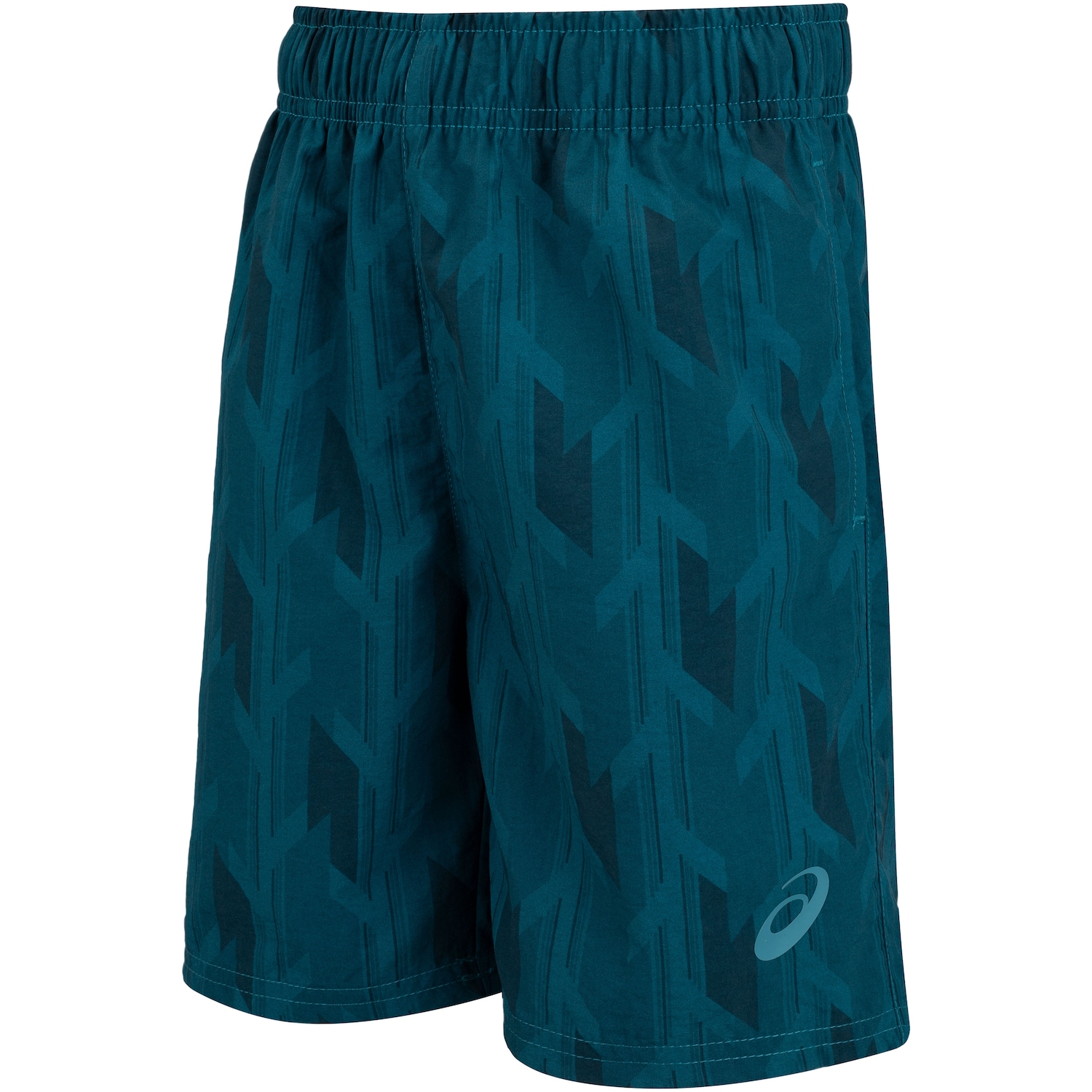 Bermuda Infantil ASICS Estampada Logo Estourado - Foto 1