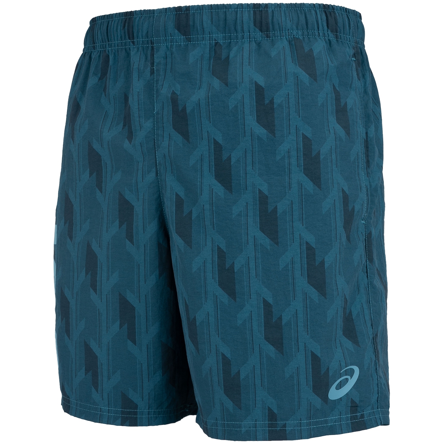 Bermuda Masculina ASICS Estampada Logo - Foto 1