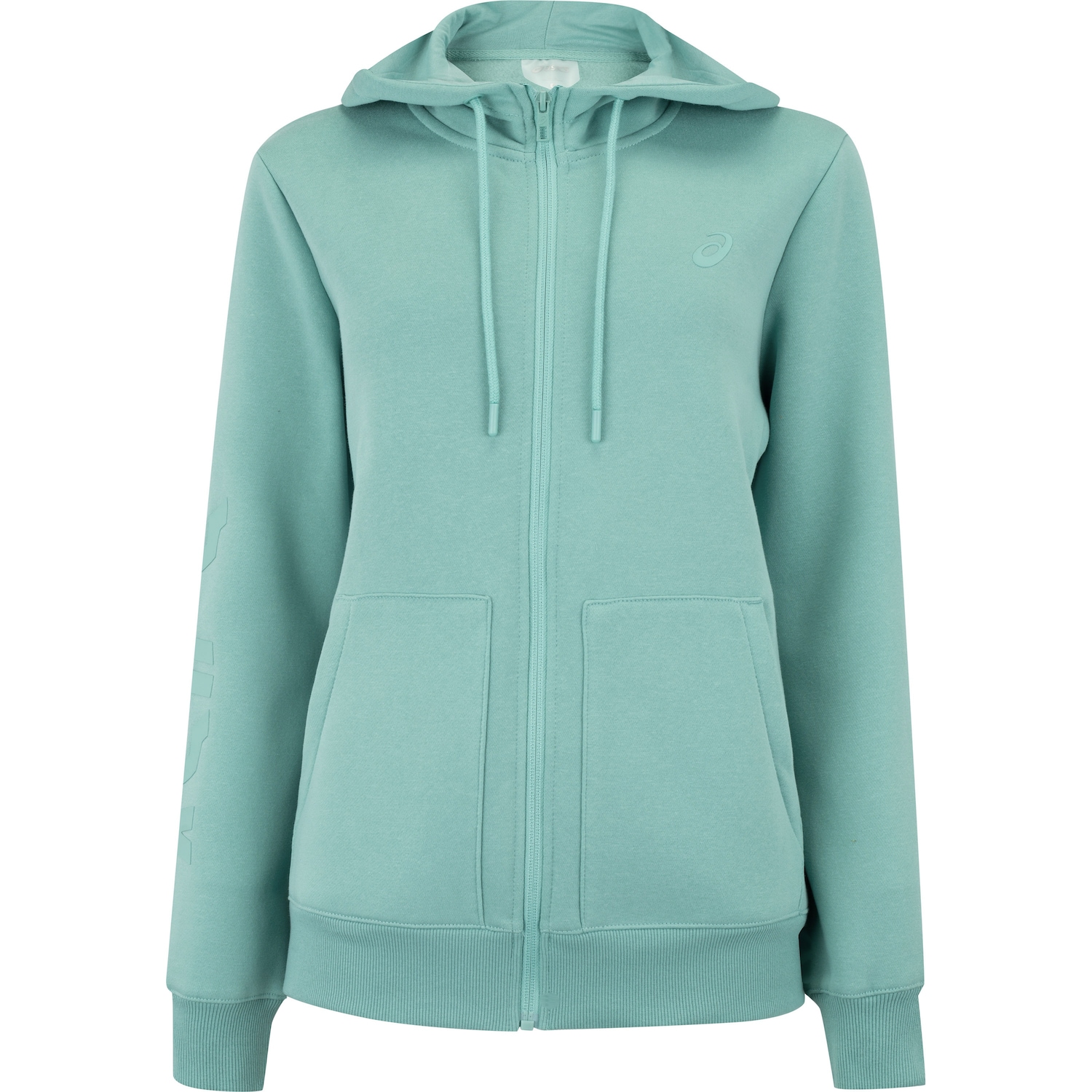 Jaqueta de Moletom Feminina ASICS com Capuz Canguru Fleece - Foto 1