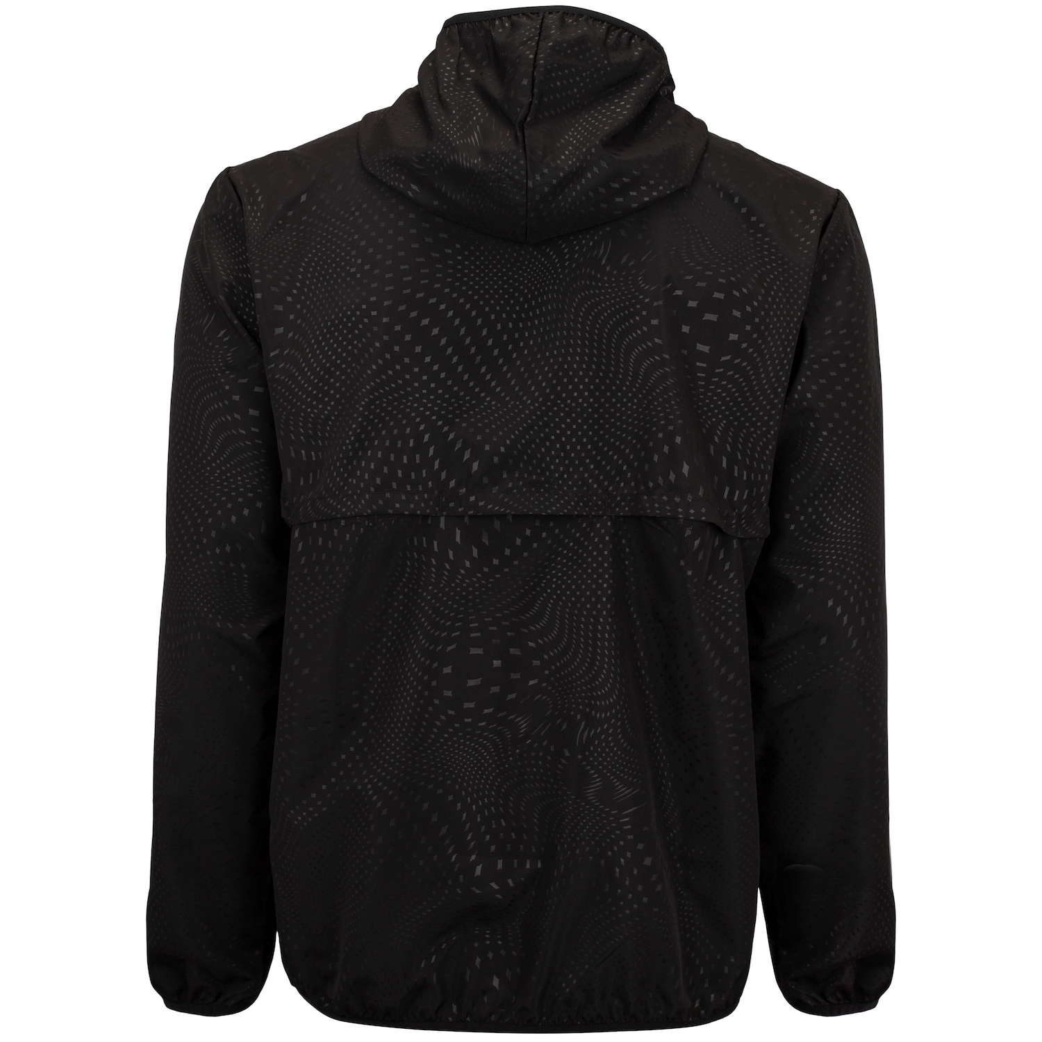 Jaqueta Corta-Vento Masculina Oxer com Capuz Tecido Plano Heat Embossed - Foto 2