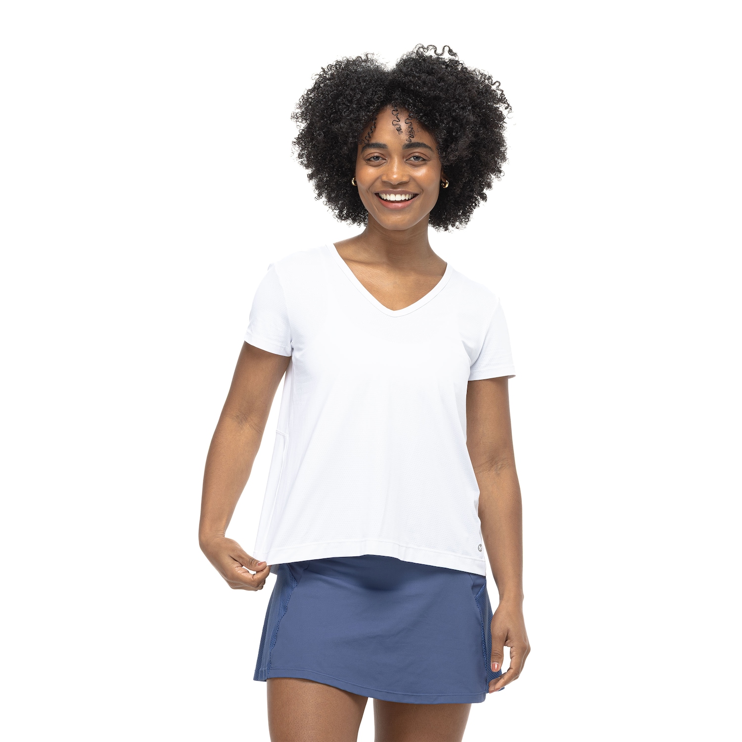 Camiseta Feminina Vestem Manga Curta Dry Fit - Foto 2