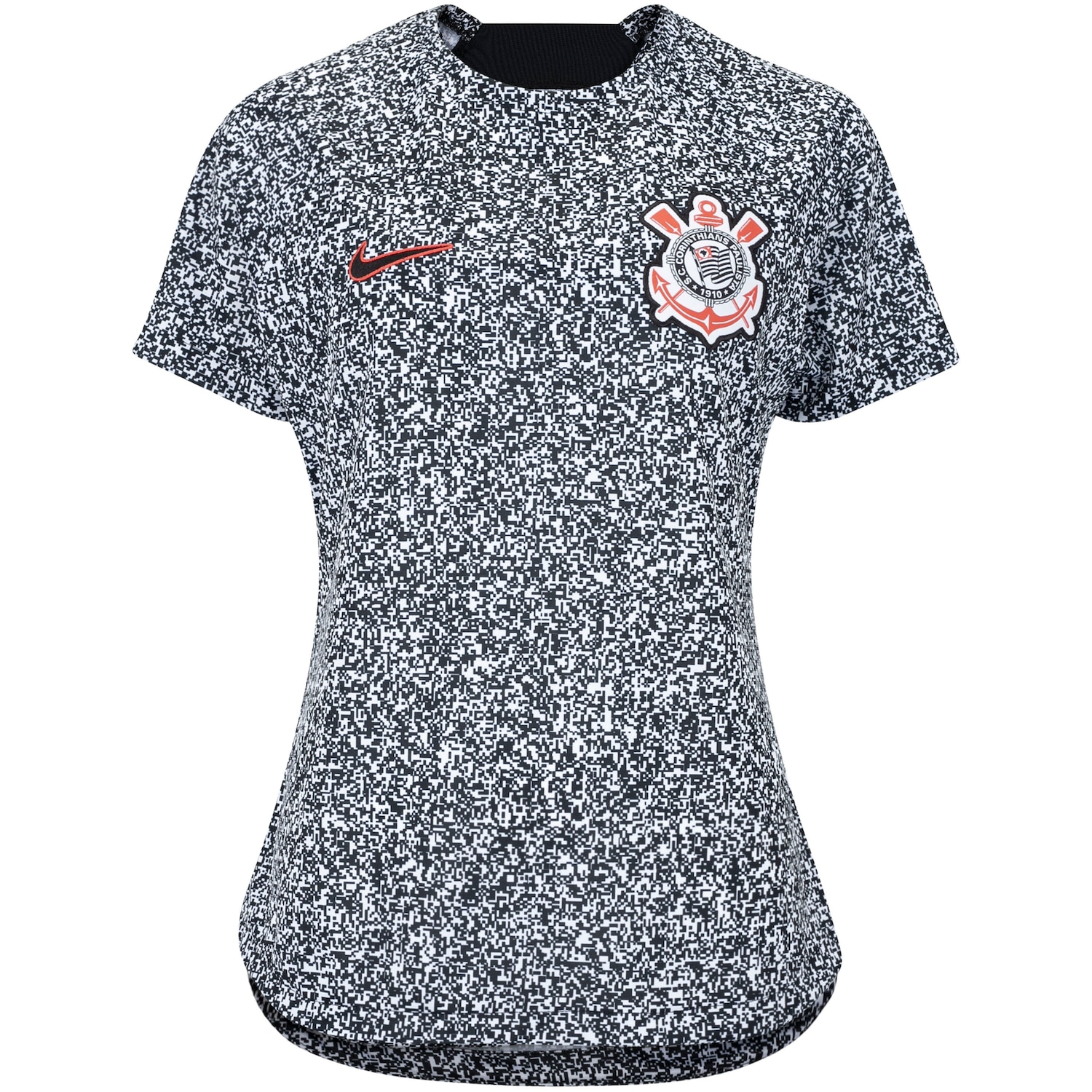 Camisa do Corinthians Nike Feminina Pré-Jogo Torcedora - Foto 1