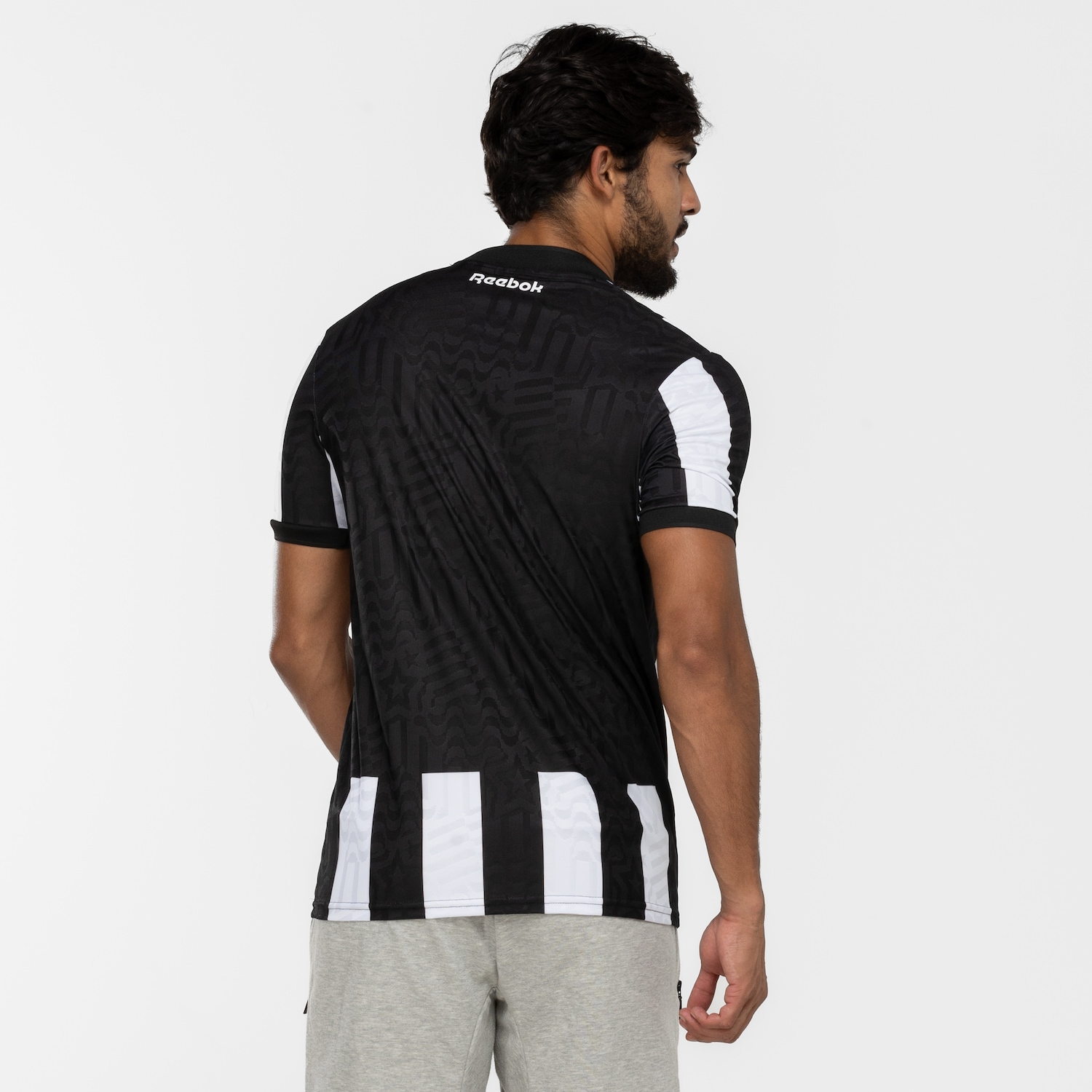 Camisa do Botafogo I 23 Reebok Masculina Torcedor - Foto 3