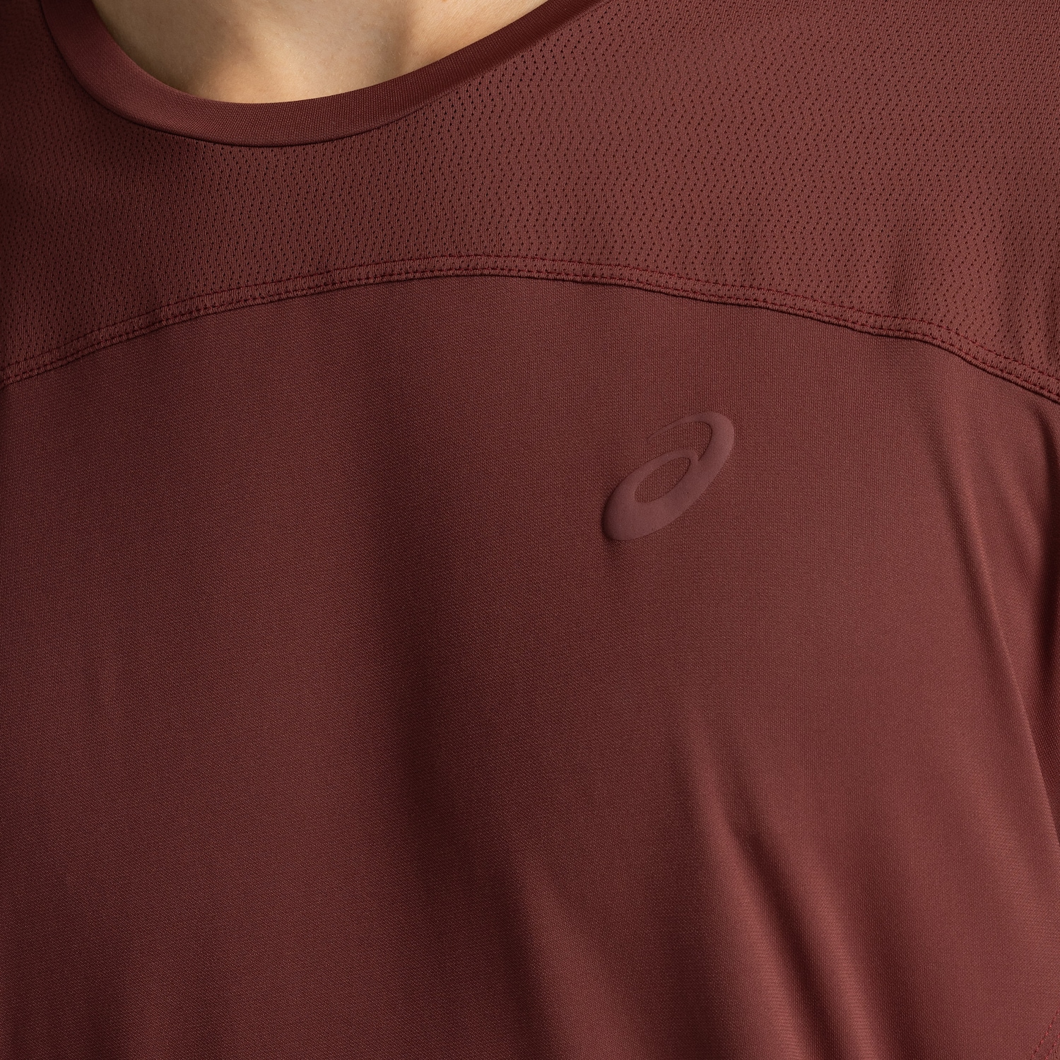 Camiseta ASICS Manga Curta Racket Recortada- Masculina - Foto 4