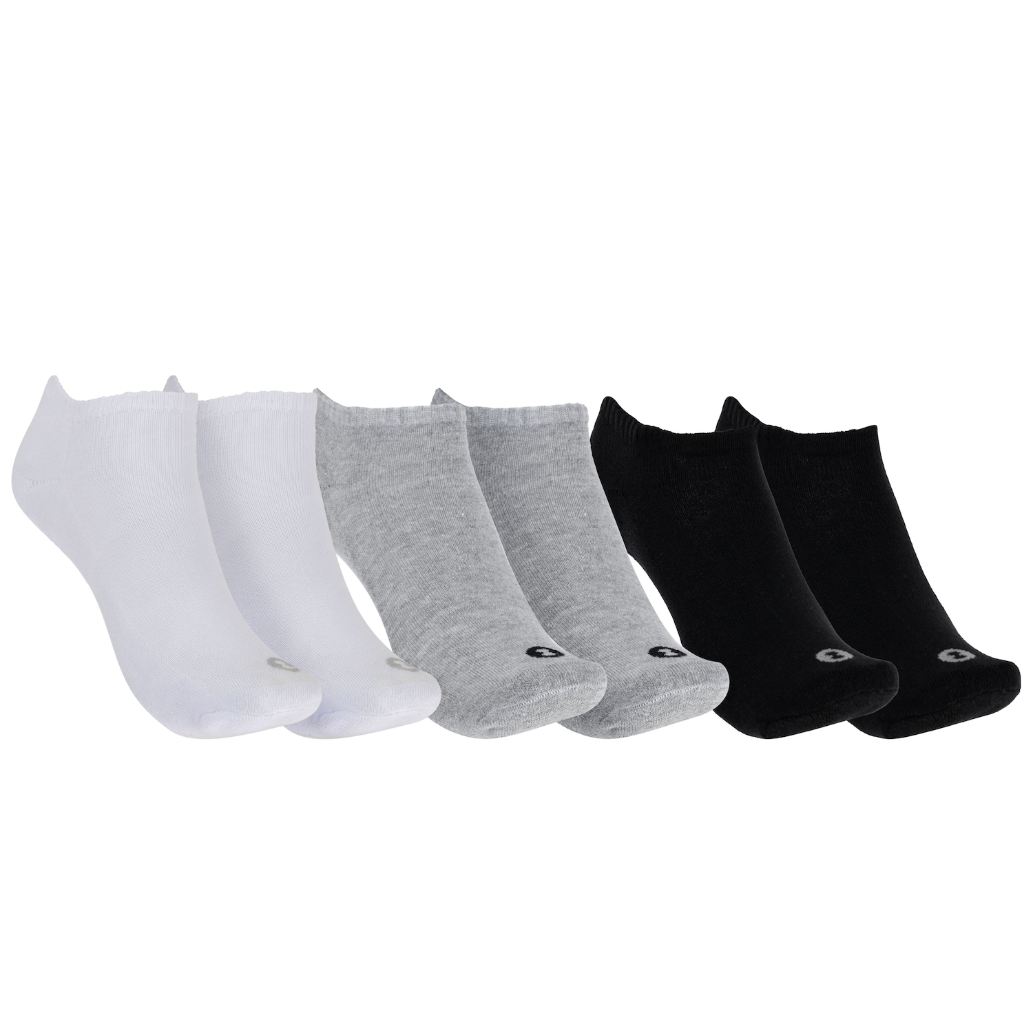 Kit 3 Pares de Meias Cano Baixo Atoalhadas Oxer Adulto - Foto 1
