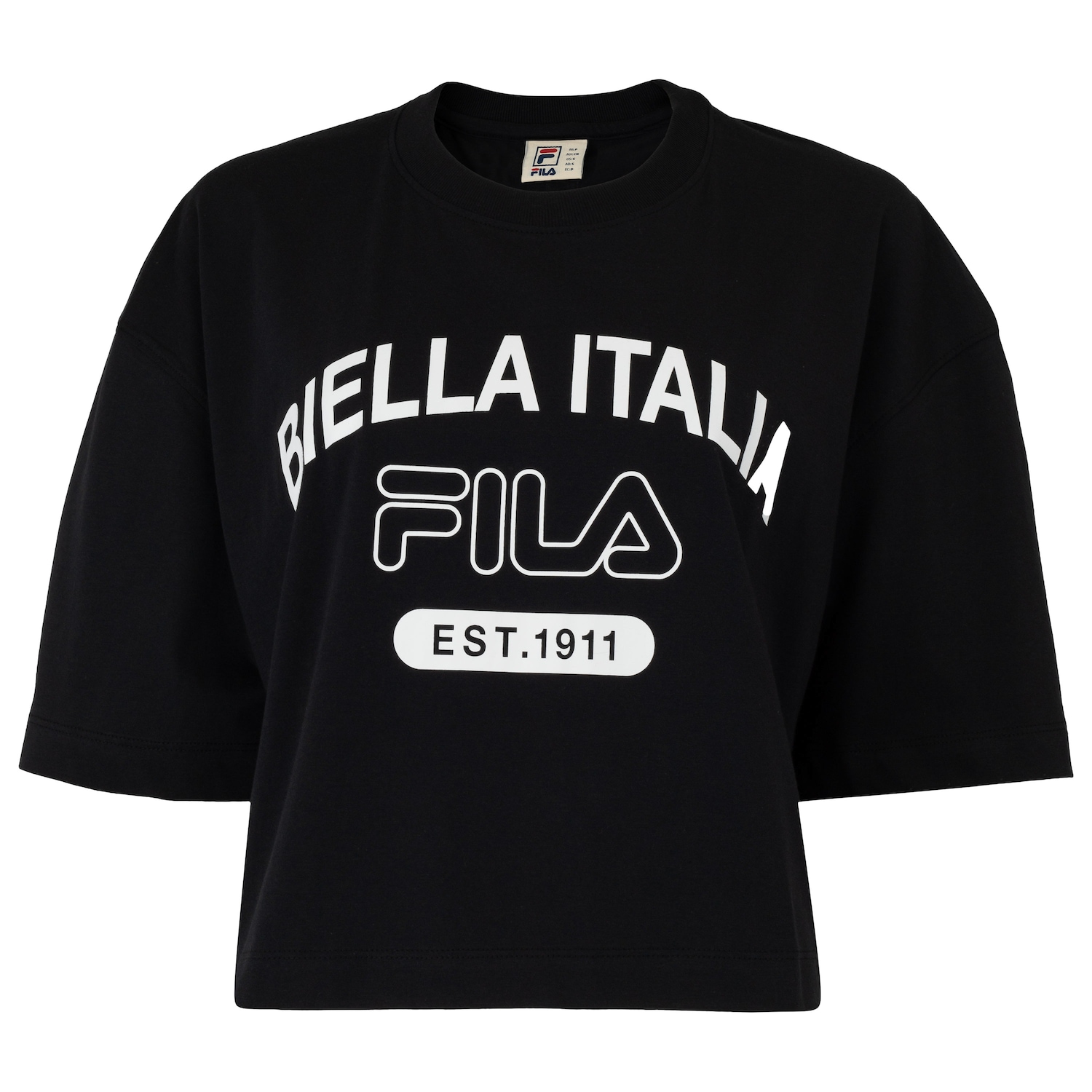 Camiseta Feminina Fila Manga Curta Biella Itália - Foto 1