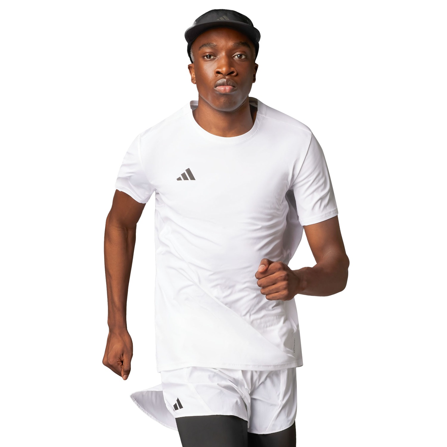 Camiseta Masculina adidas Manga Curta Adizero Essentials - Foto 1