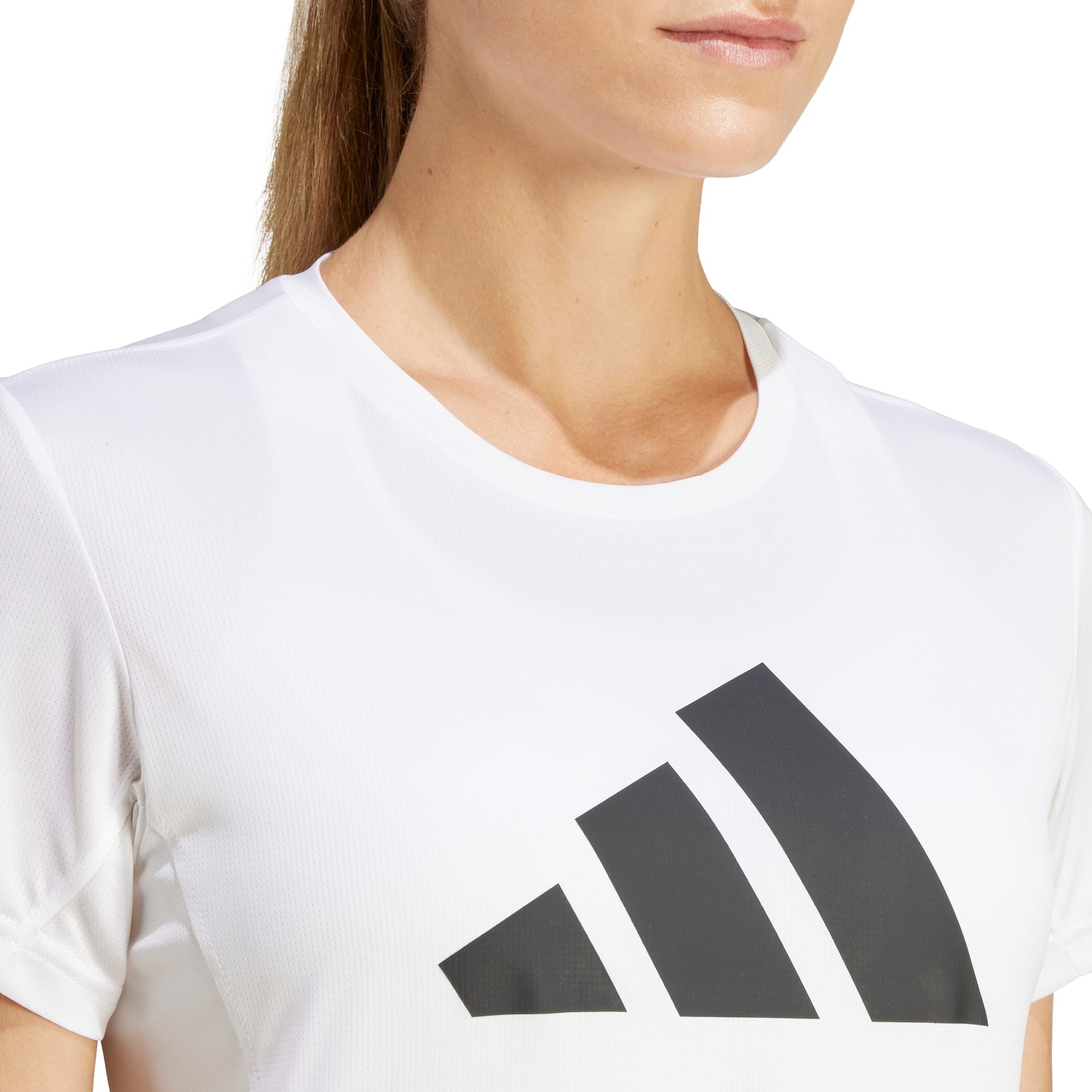 Camiseta Feminina adidas Manga Curta Run It - Foto 4