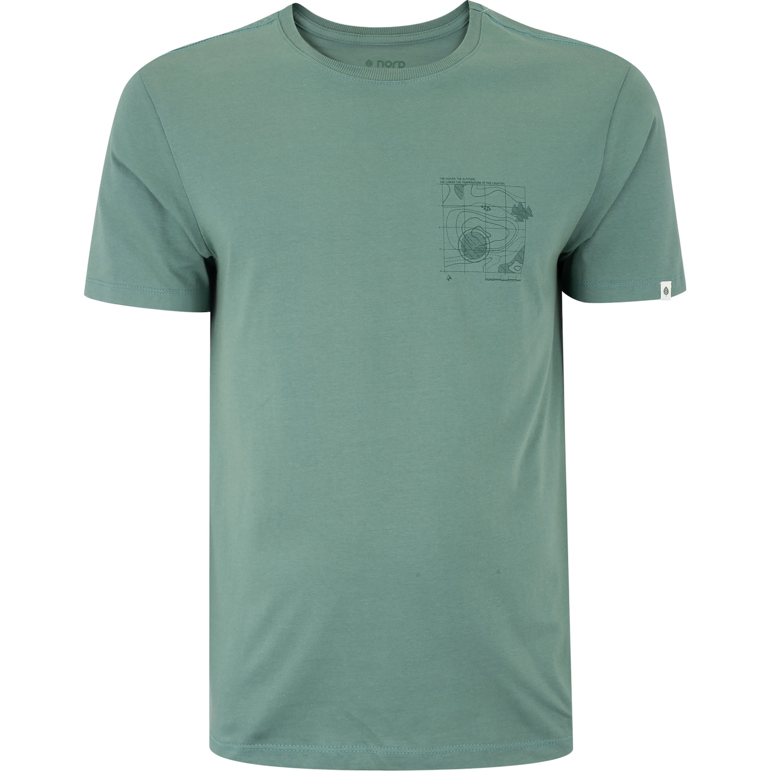 Camiseta Masculina Nord Manga Curta Lifestyle - Foto 1