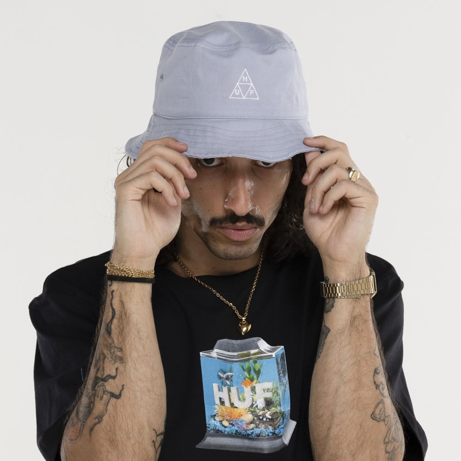 Chapéu Bucket HUF Set TT - Foto 3