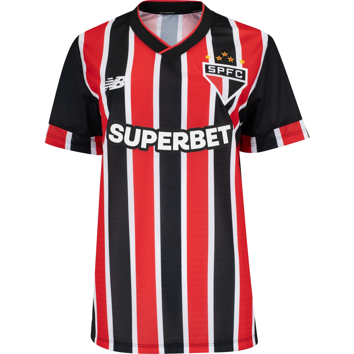 Camisa do São Paulo II 24 New Balance Feminina Torcedora - Foto 1