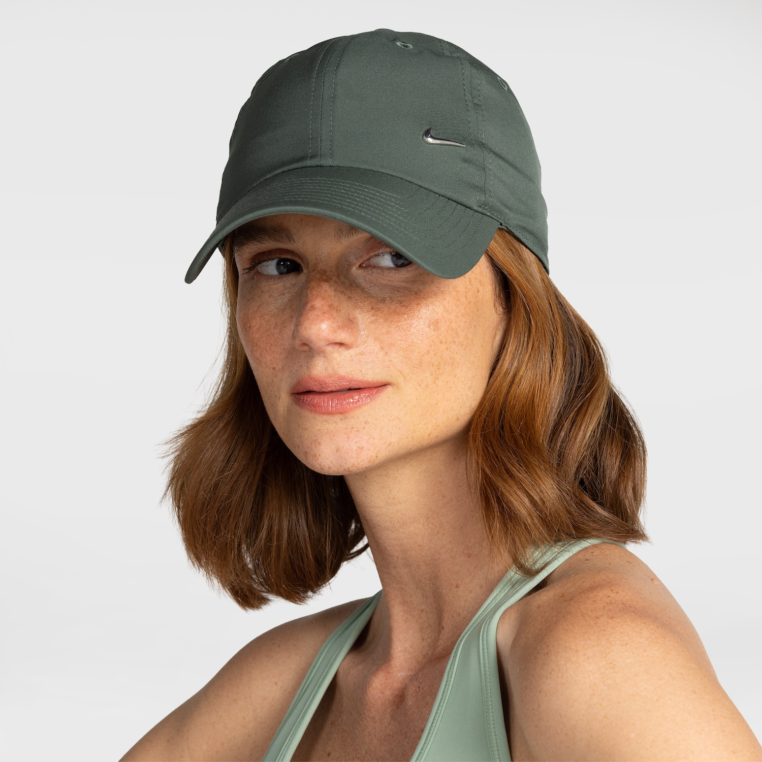 Boné Aba Curva Nike Strapback Dri-Fit Club Adulto - Foto 2