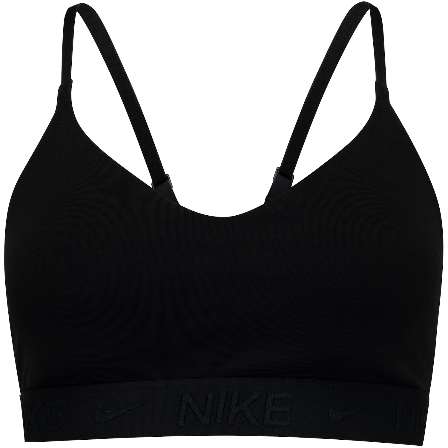 Top Fitness com Bojo Nike Baixa Sustentação Dri-Fit Indy SPT BRA - Foto 1