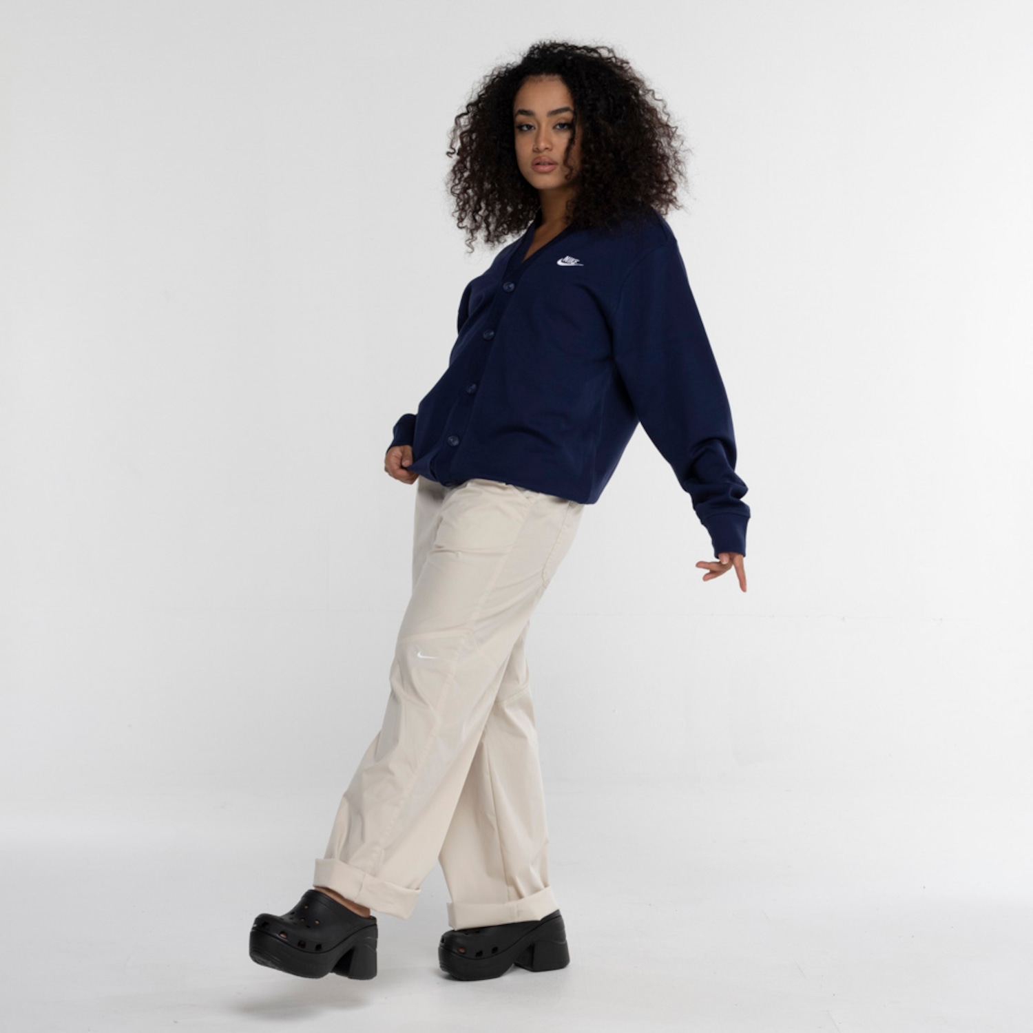 Jaqueta Nike Club Fairway Crew - Foto 1