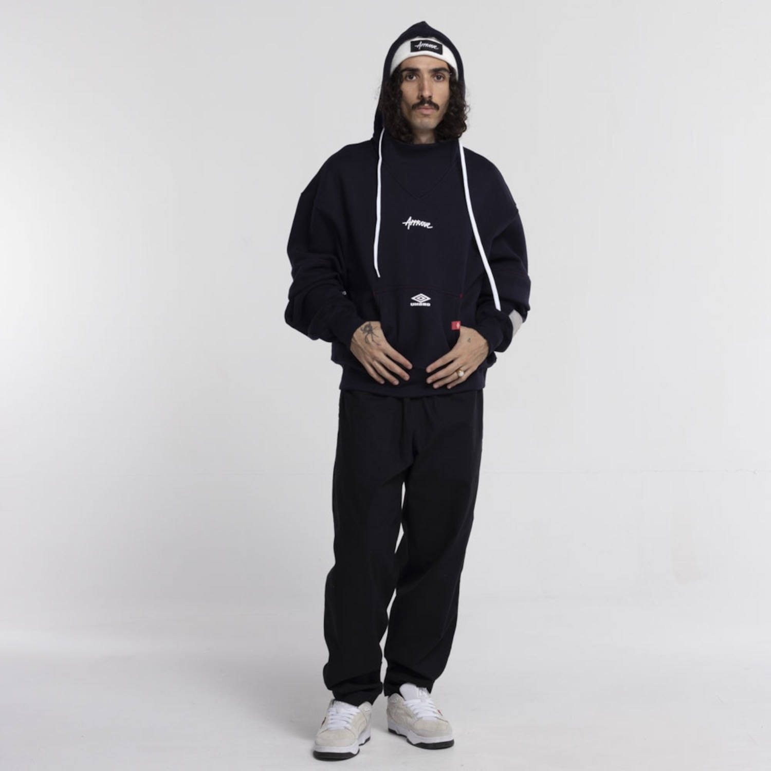 Blusa de Moletom Approve X Umbro com Capuz Oversized - Foto 1