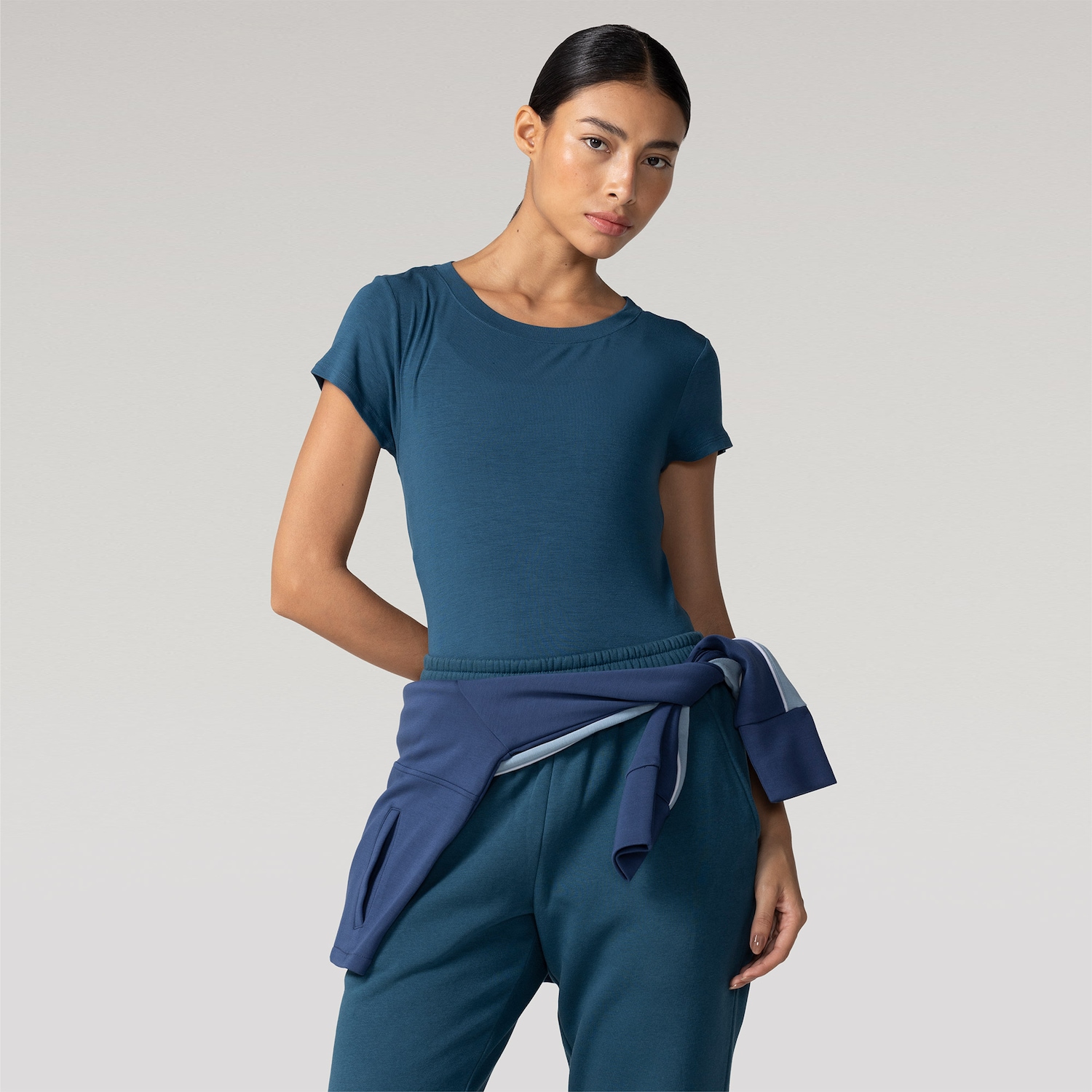 Camiseta Feminina Oxer Manga Curta Cord - Foto 1