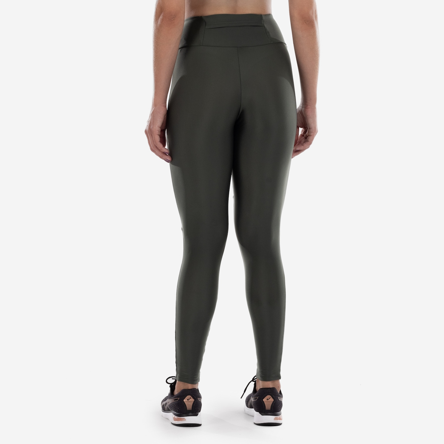 Calça Legging Feminina ASICS Shibori Recortes - Foto 2