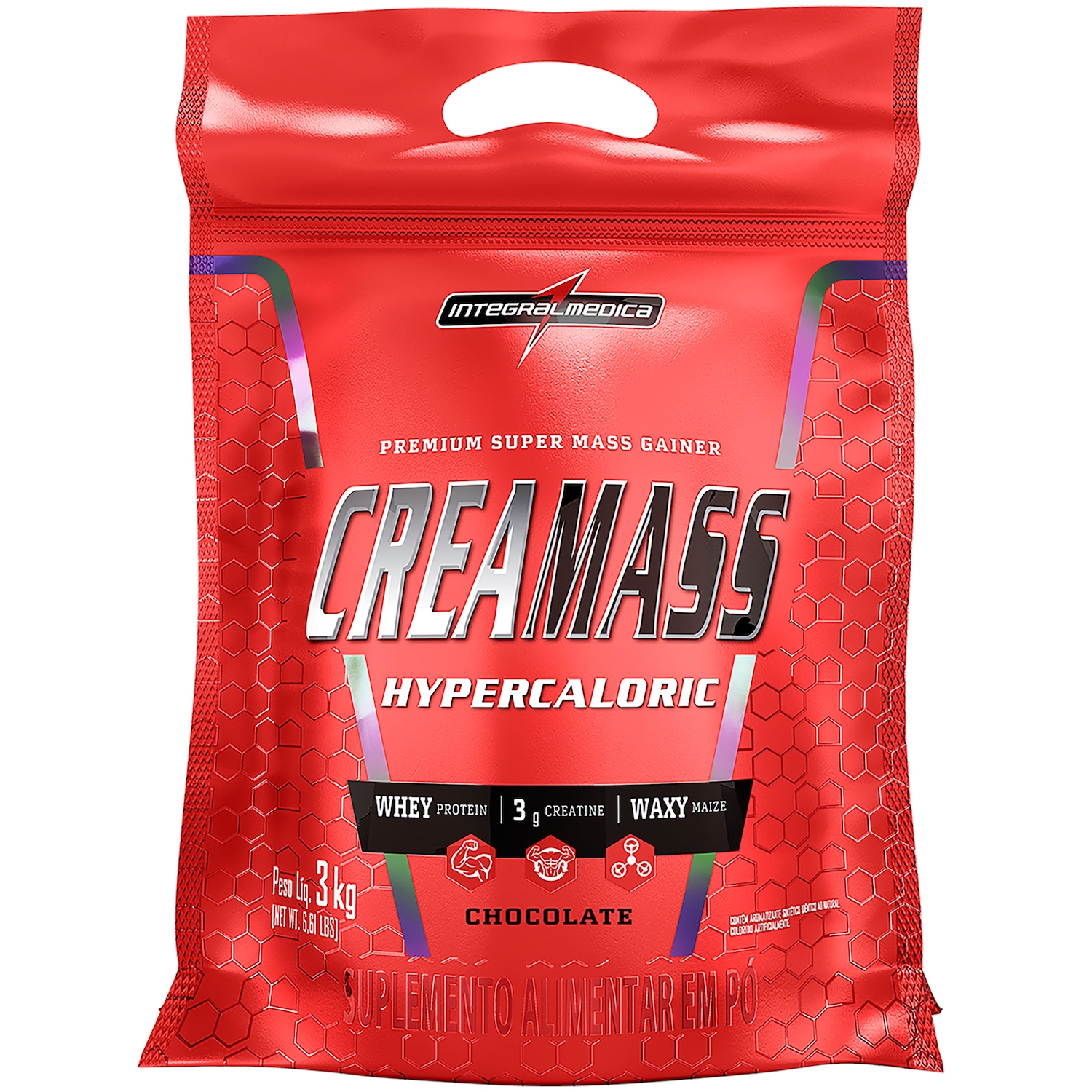 Hipercalórico Integralmédica Chocolate 3 Kg - Foto 1