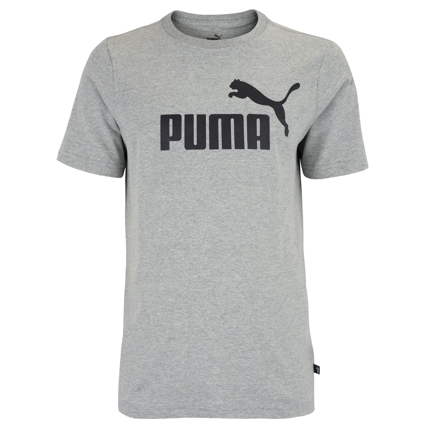 Camiseta Masculina Puma Manga Curta ESS Tee Logo - Foto 1
