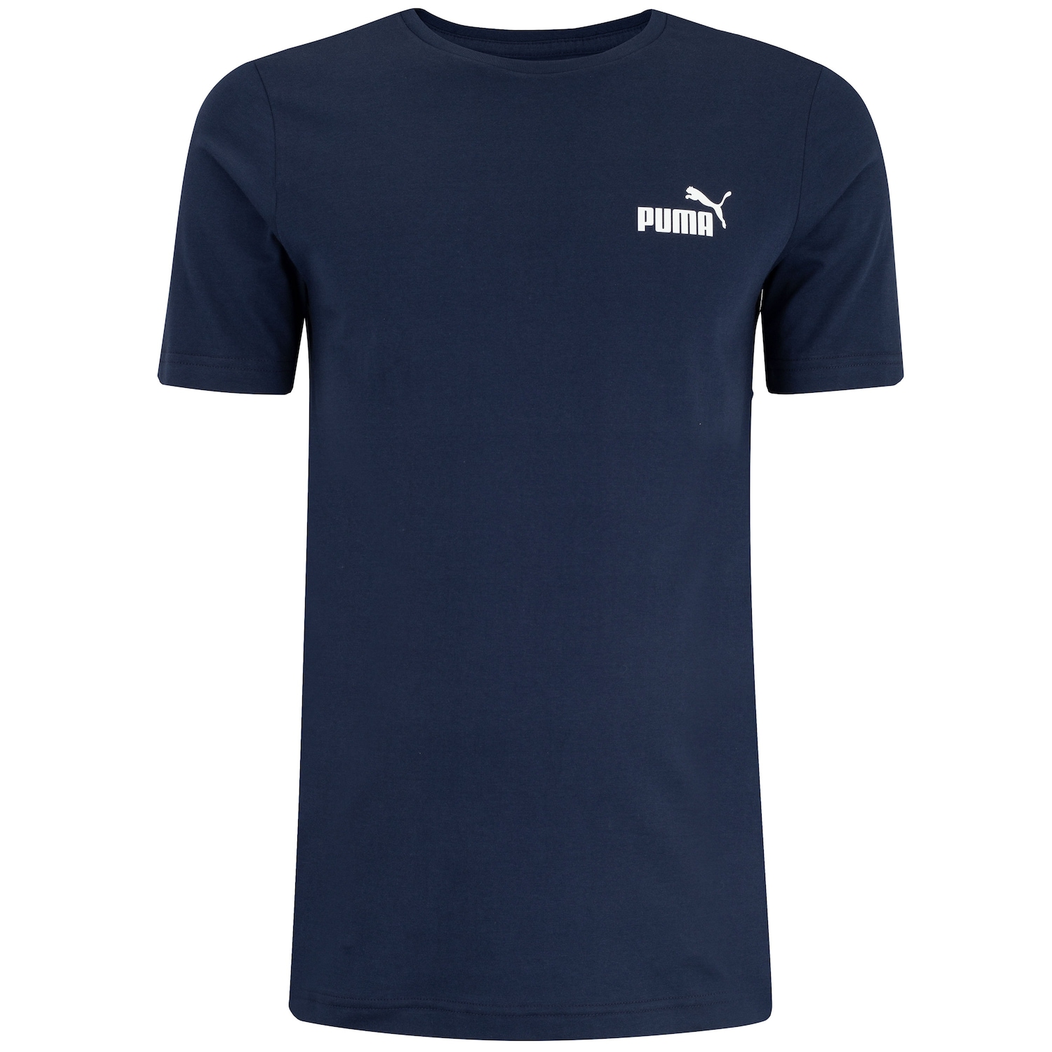 Camiseta Básica Masculina Puma Logo Pequena - Foto 1