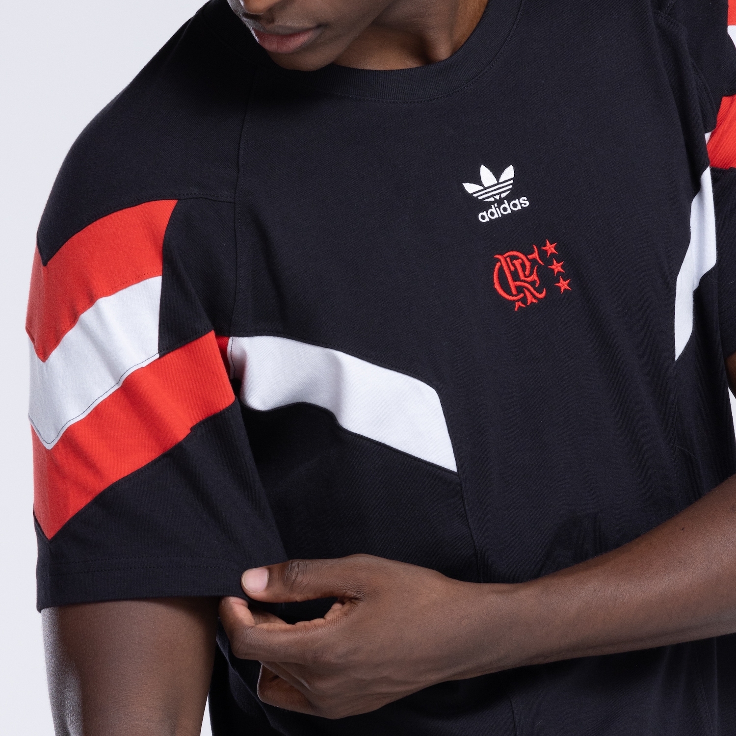 Camiseta do Flamengo adidas Originals Unissex - Foto 3