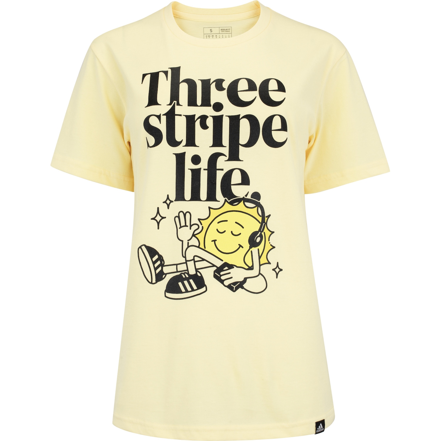 Camiseta Feminina adidas Manga Curta Graphic - Foto 1