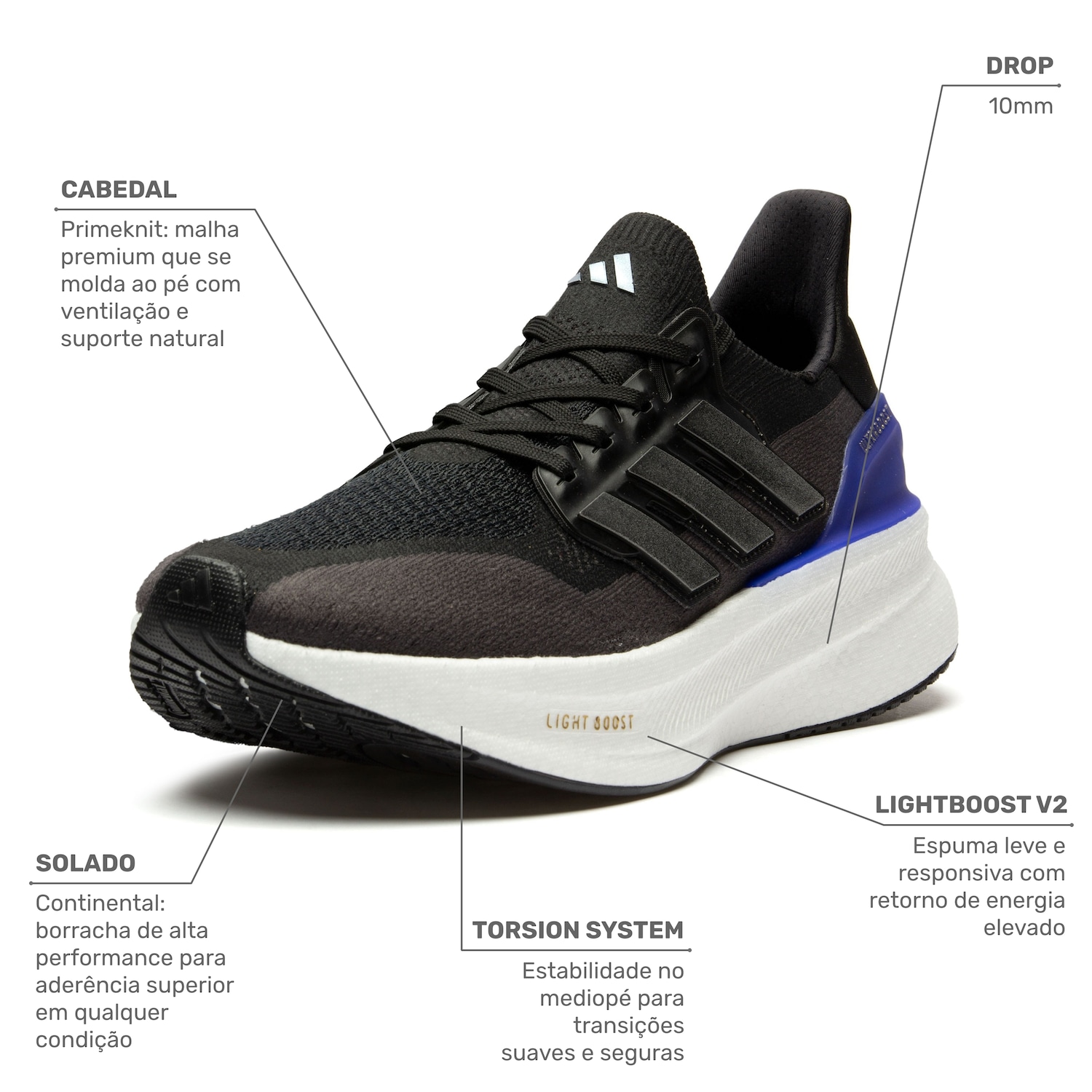 Tênis adidas Ultraboost 5 Masculino - Foto 3