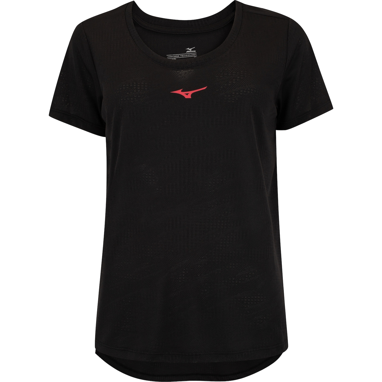 Camiseta Feminina Mizuno Manga Curta Soul Fit Fire - Foto 1