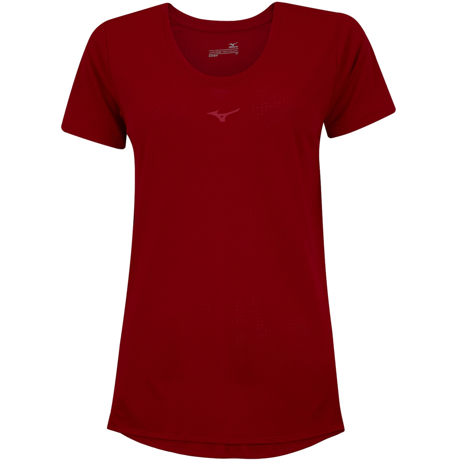 Camiseta Feminina Mizuno Manga Curta Soul Fit Fire - Foto 1