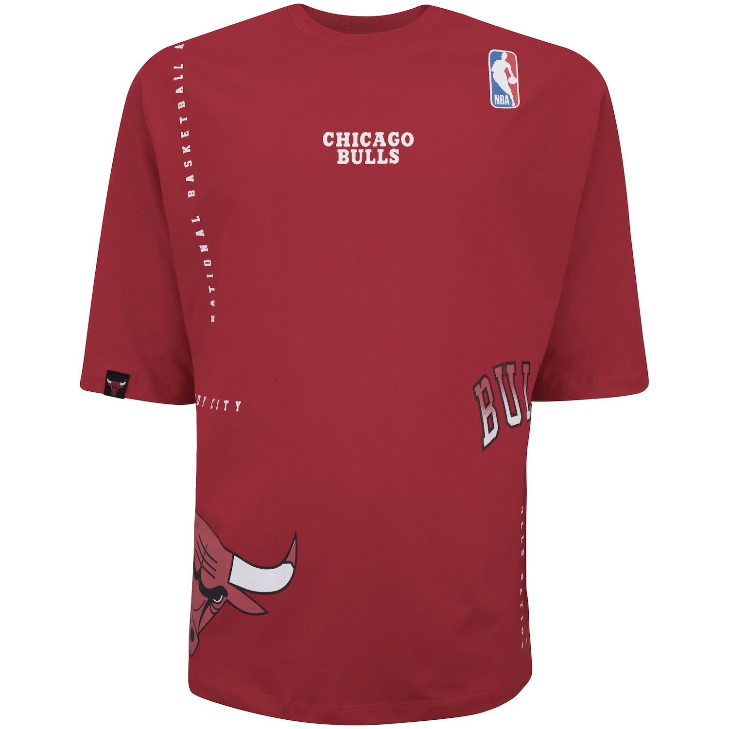 Camiseta do Chicago Bulls Masculina NBA Construct N0253 - Foto 1