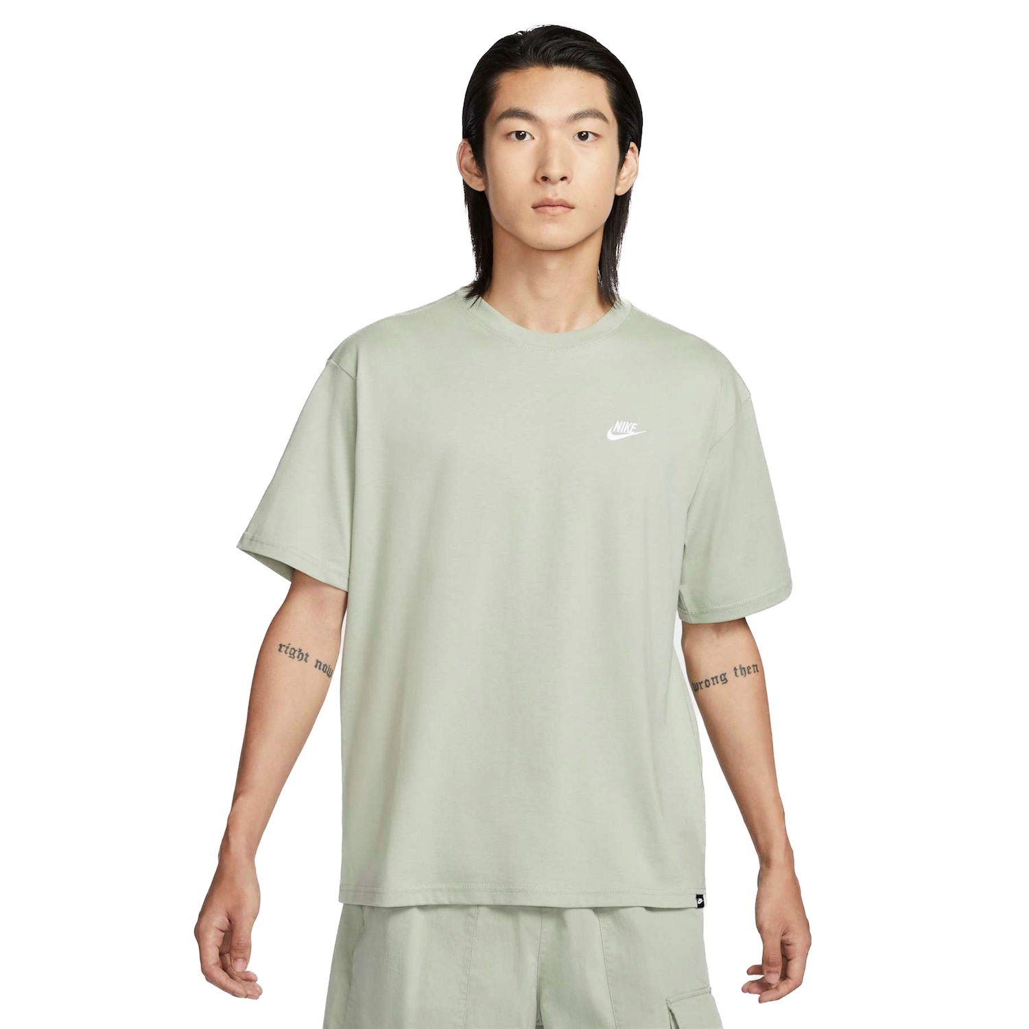 Camiseta Nike Manga Curta Sportswear Tee Club Max - Foto 1