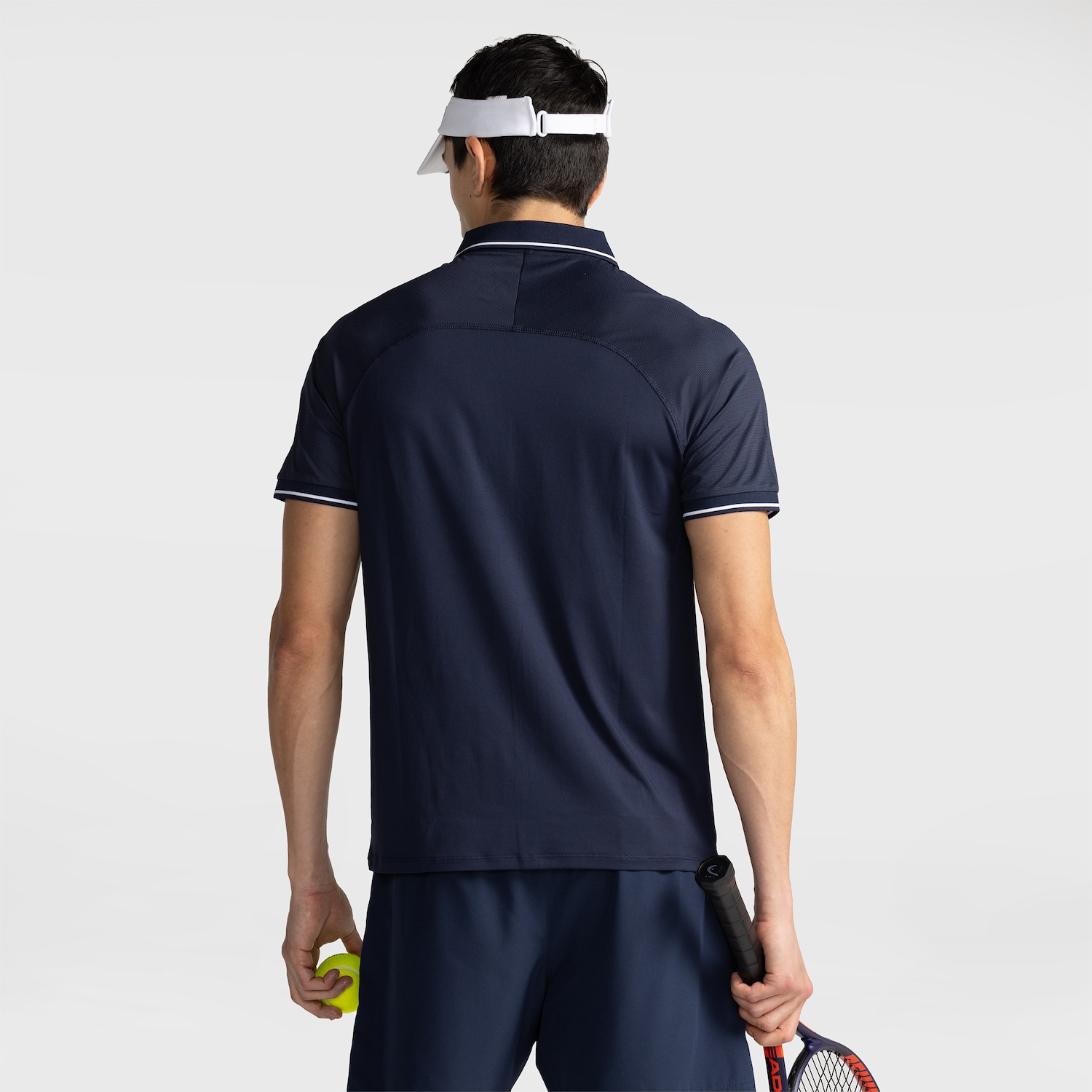 Camisa Polo ASICS Zíper Selado - Masculina - Foto 2